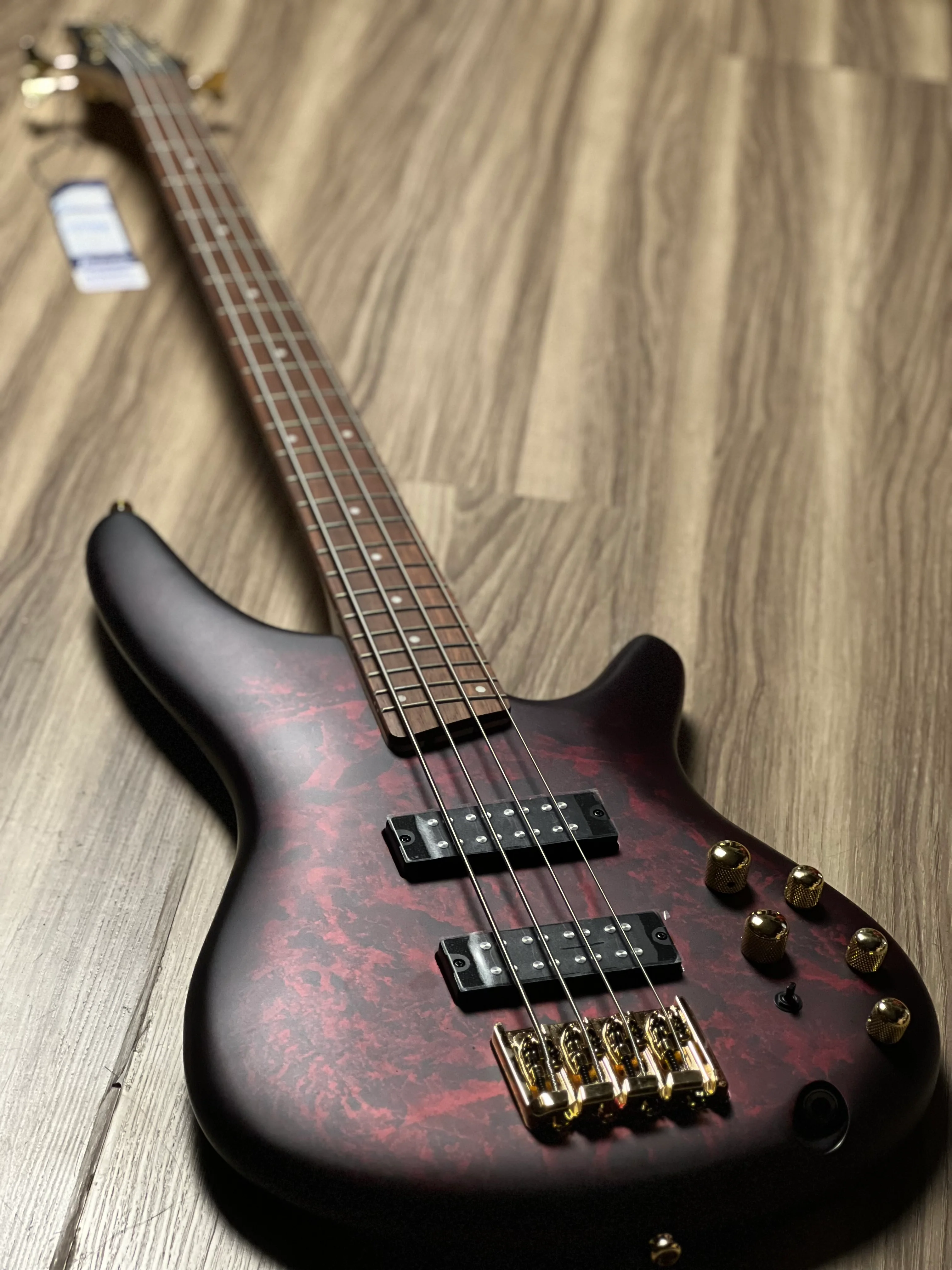 Ibanez SR300EDX-WZM 4-String in Wine Red Frozen Matte - Image 4