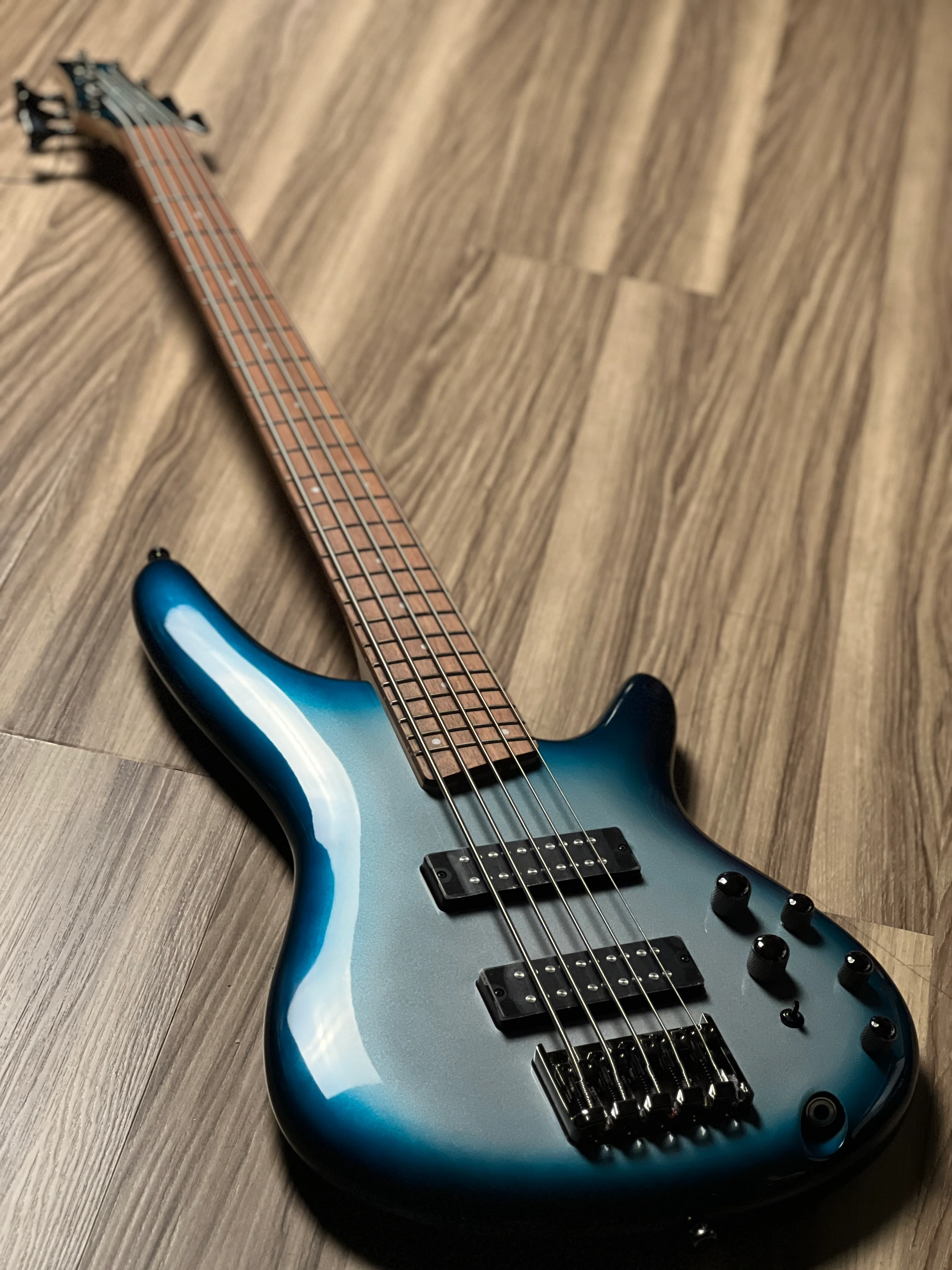 Ibanez SR305E-DOT 5-String Guitar in Deep Ocean Metallic