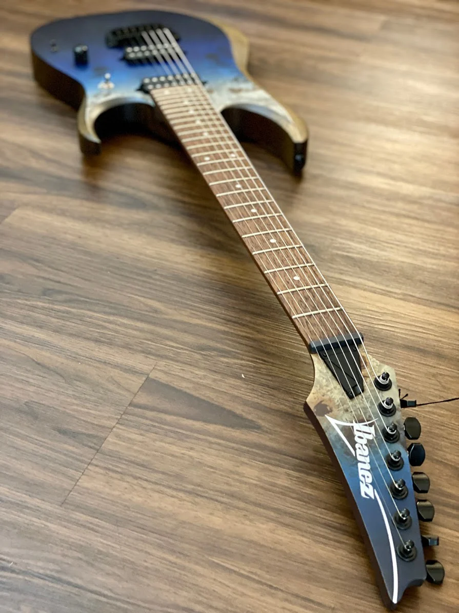 Ibanez Standard RGD7521PB - Deep Seafloor Fade Flat - Image 5