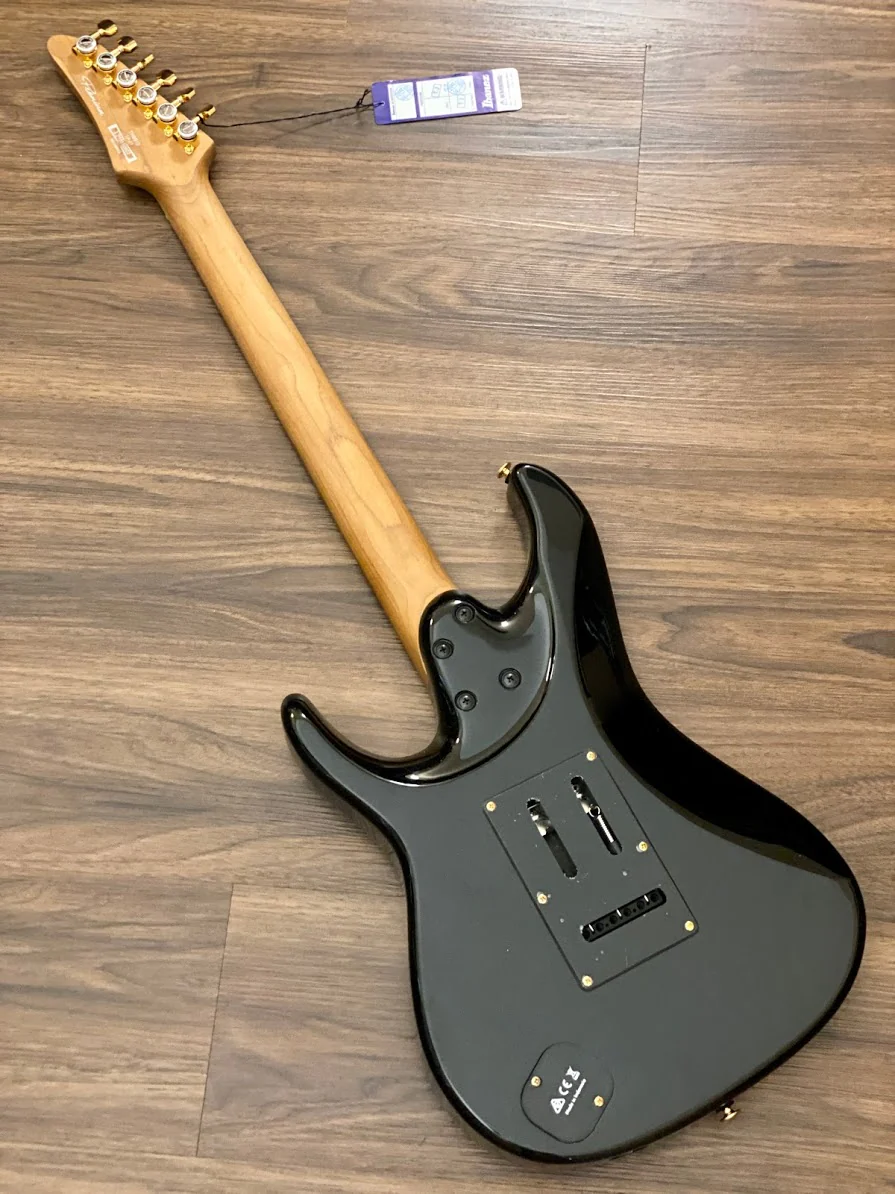 Ibanez Tim Henson (Polyphia) Signature THBB10 - Black Gloss - Image 4
