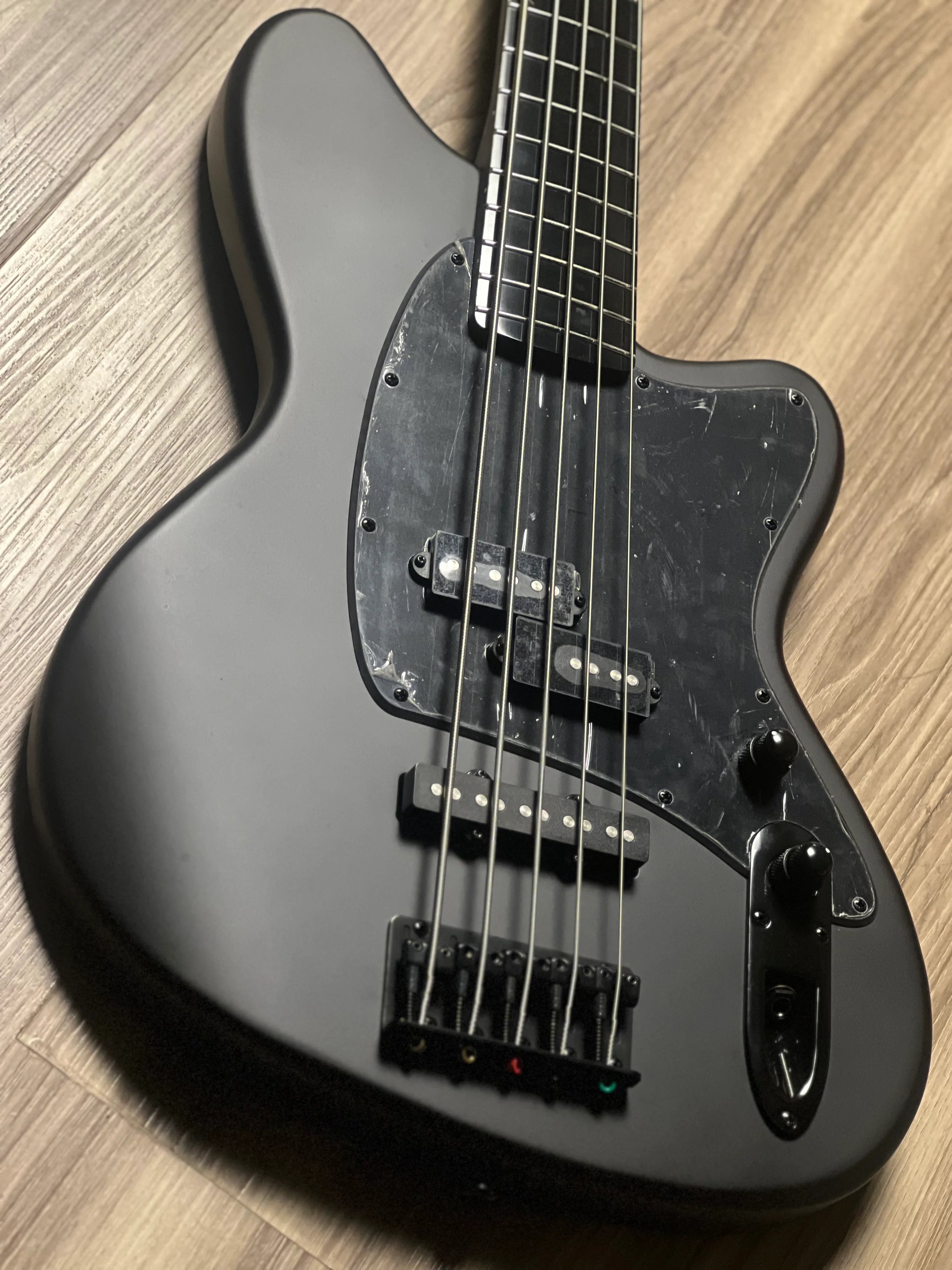 Ibanez TMB425B-BKF 5-String Talman Bass in Black Flat - Image 5