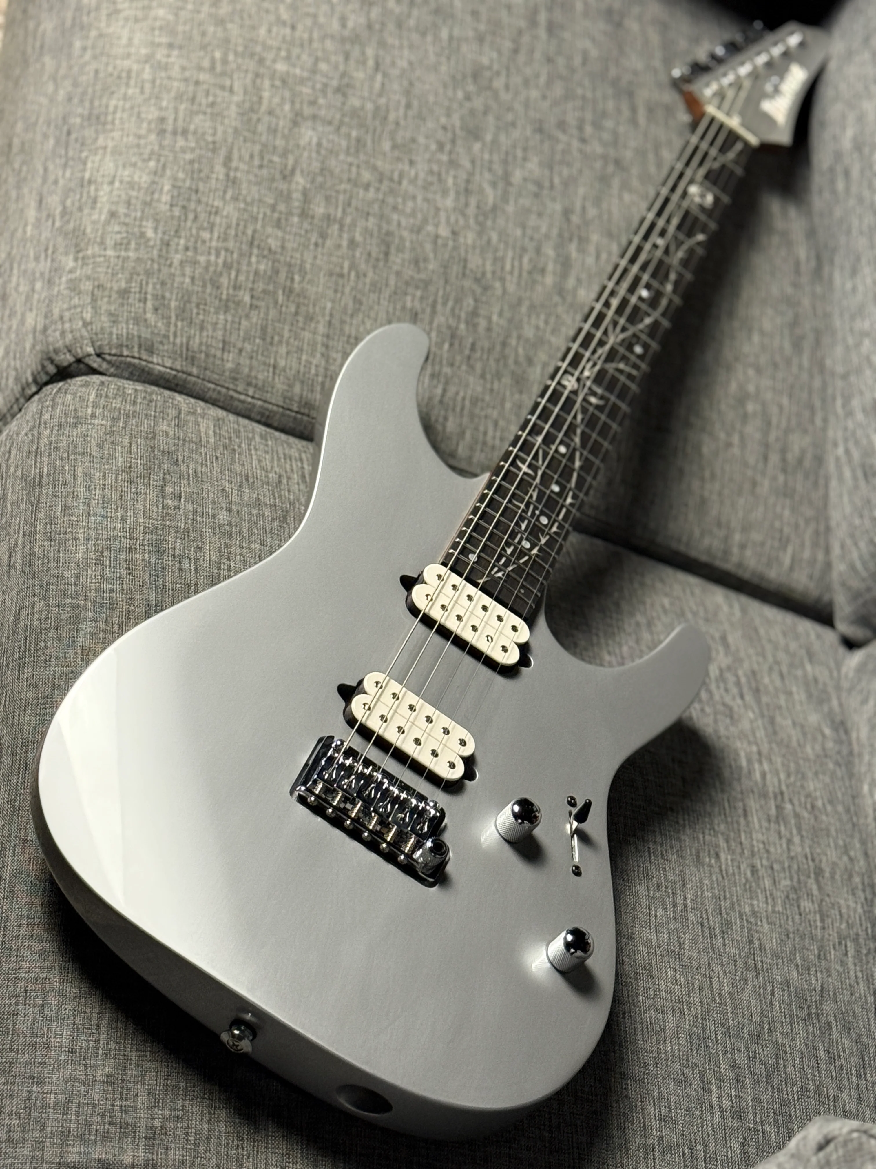 Ibanez TOD10 Tim Henson Signature Electric Guitar in Classic Silver 250905947 (USED) - Image 3