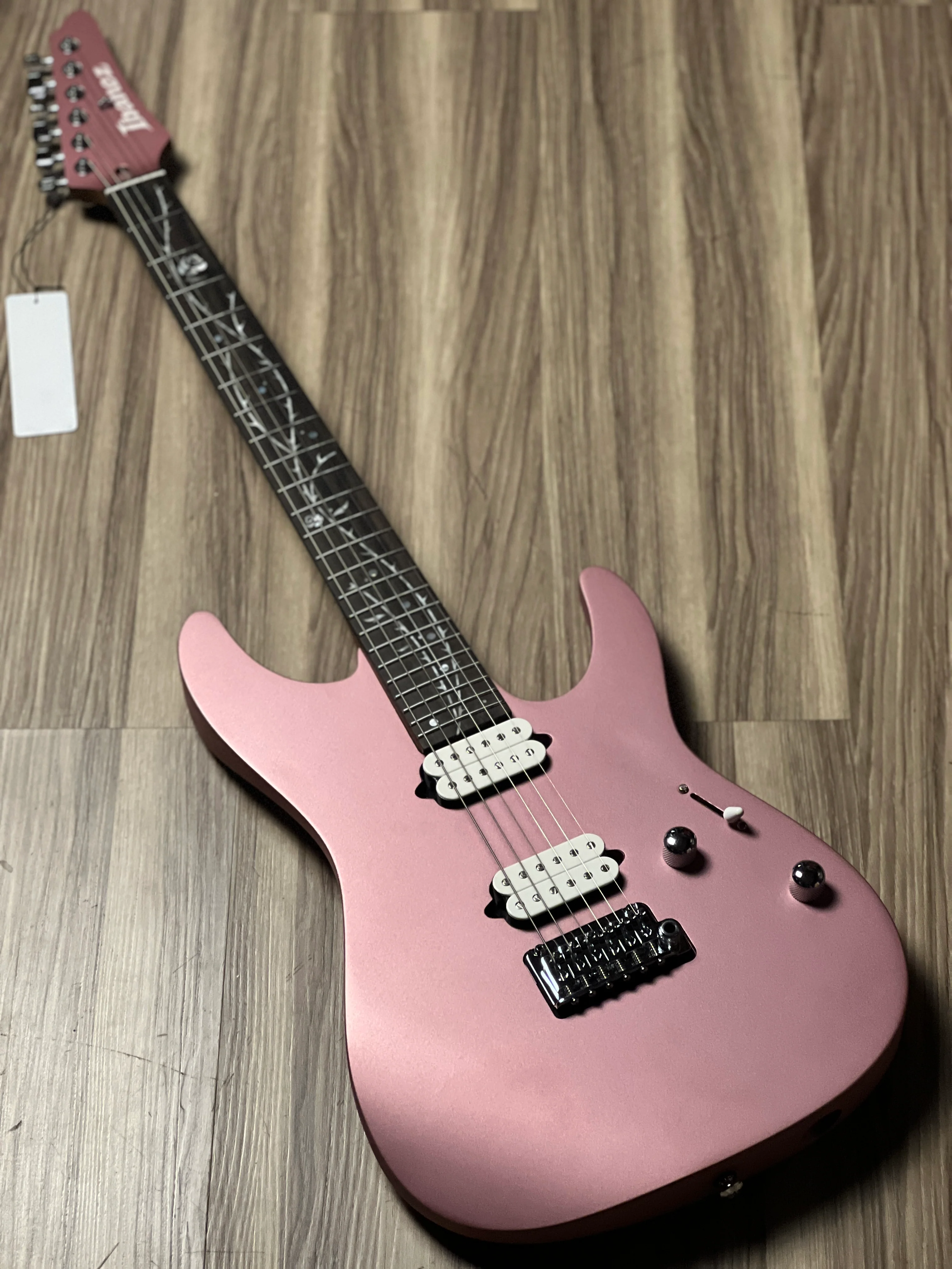 Ibanez TOD10 Tim Henson Signature in Metallic Mauve 241100652 - Image 2