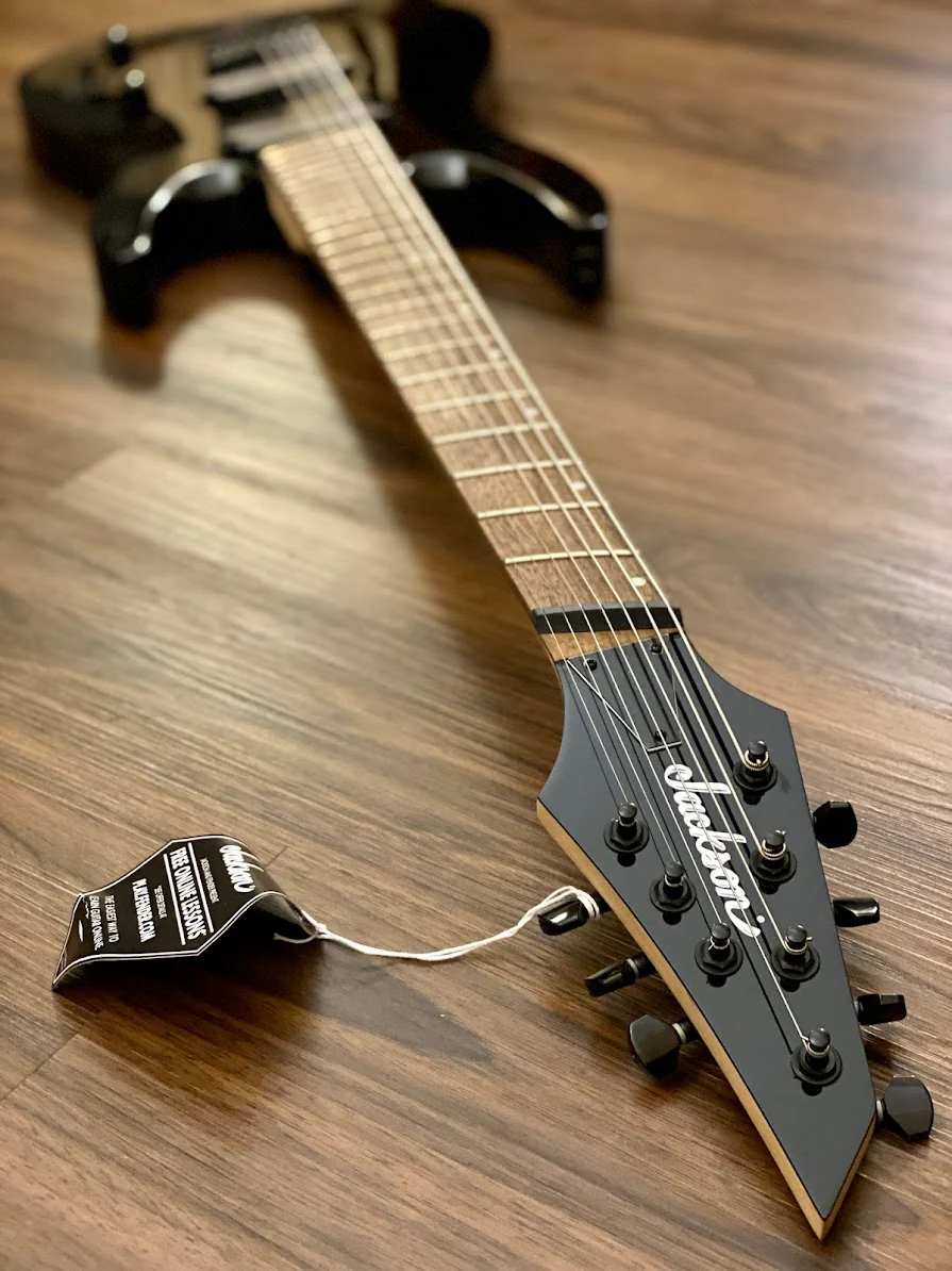 Jackson Dinky Arch Top DKAF7 MS - Gloss Black - Image 3