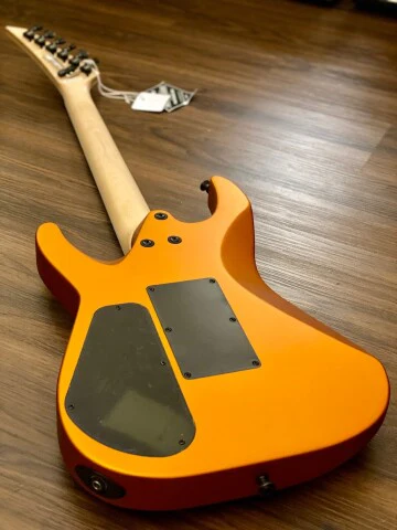 Jackson Dinky DK2 Pro with Floyd Rose - Satin Orange Blaze MXJ1505927 - Image 6