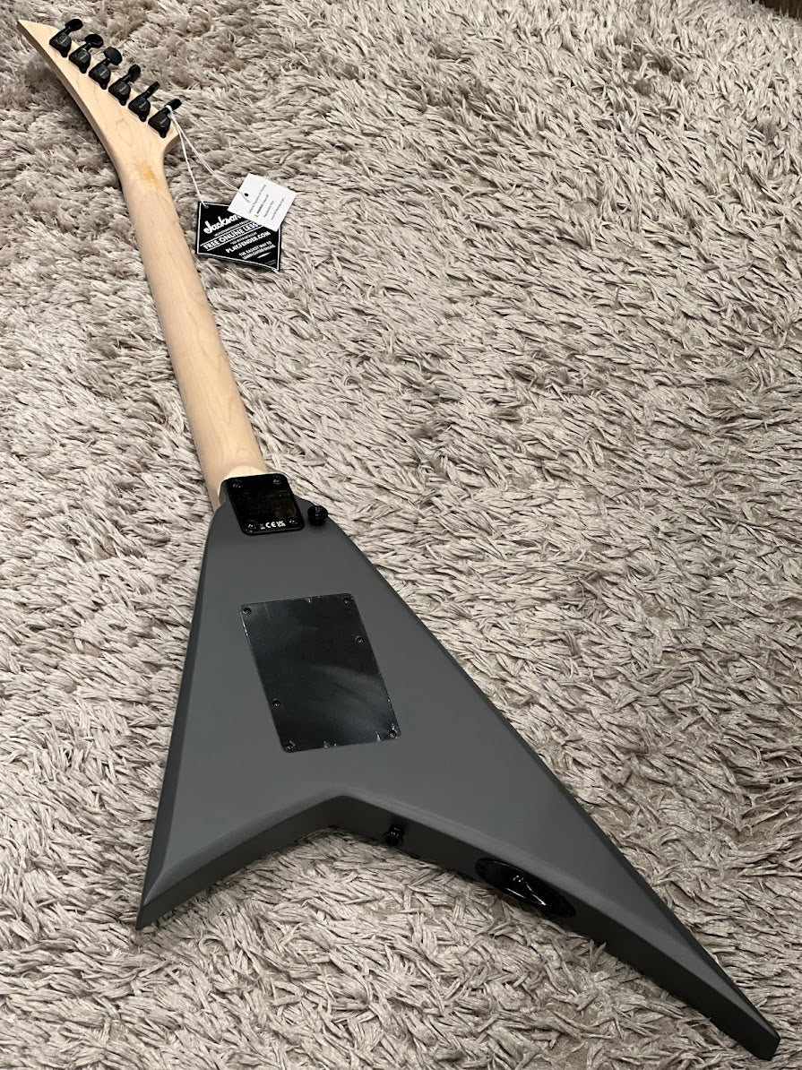 Jackson JS Series Rhoads JS32 with Amaranth FB in Satin Gray - Image 3