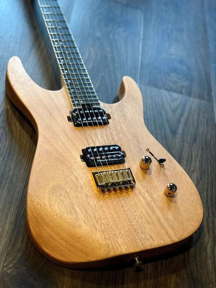 Jackson Pro Series Dinky DK2 HT MAH in Natural Mahogany - Image 2