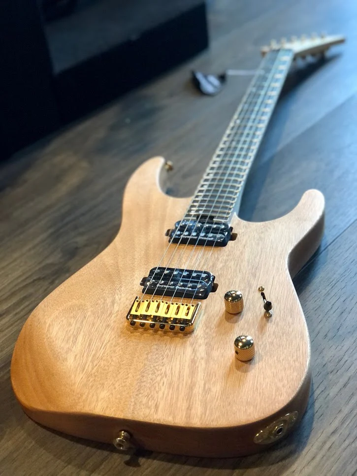 Jackson Pro Series Dinky DK2 HT MAH in Natural Mahogany - Image 3