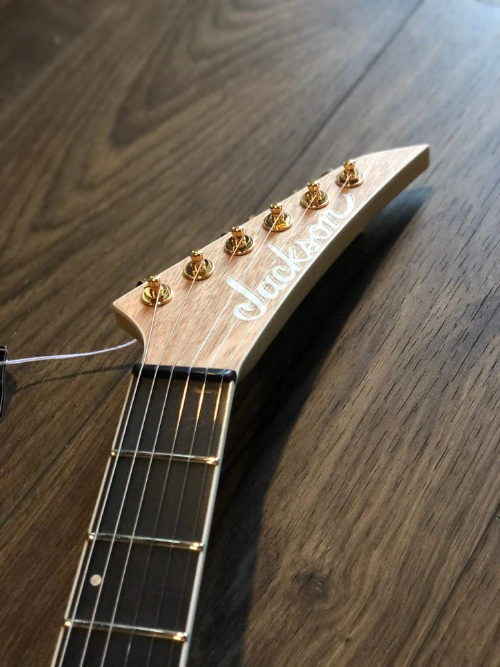 Jackson Pro Series Dinky DK2 HT MAH in Natural Mahogany - Image 4