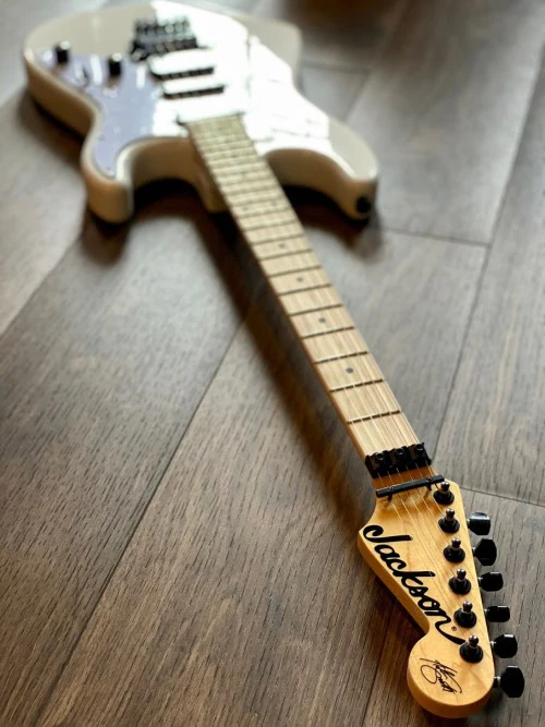 Jackson X Series Signature Adrian Smith SDXM with Maple FB in Snow White - Image 6