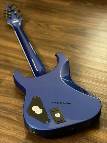Jackson X Series Soloist SLAT7 7-String Multi-Scale with Laurel FB in Metallic Blue - Image 5