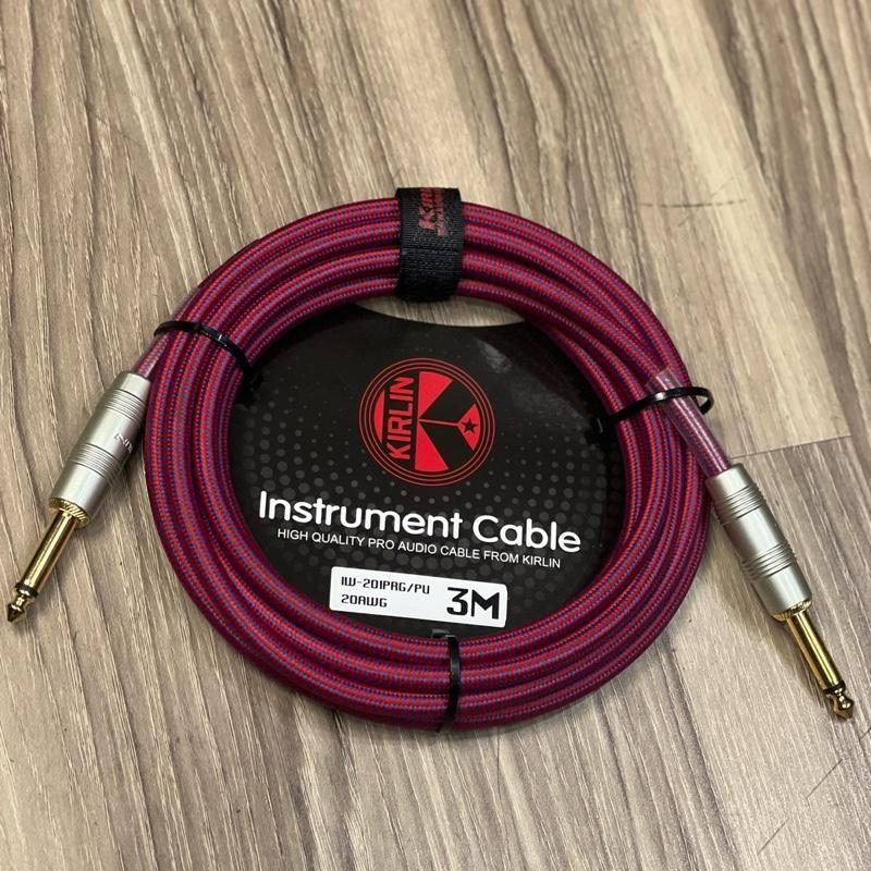 Kirlin cable 201PRG (3m)  Woven Instrument Cable - Image 2