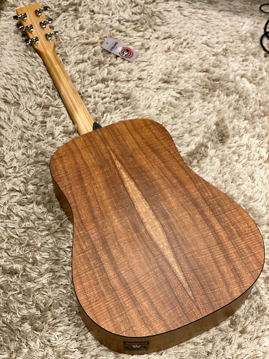 Martin D-X1E Koa - Natural Koa - Image 6