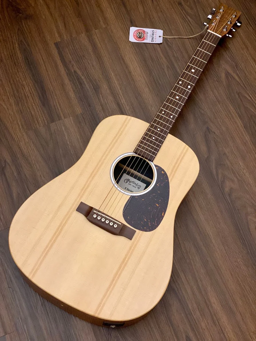 Martin D-X2E Koa Dreadnought Acoustic Electric in Natural - Image 2