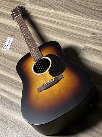 Martin D-X2E Dreadnought Acoustic-Electric Guitar in Sunburst