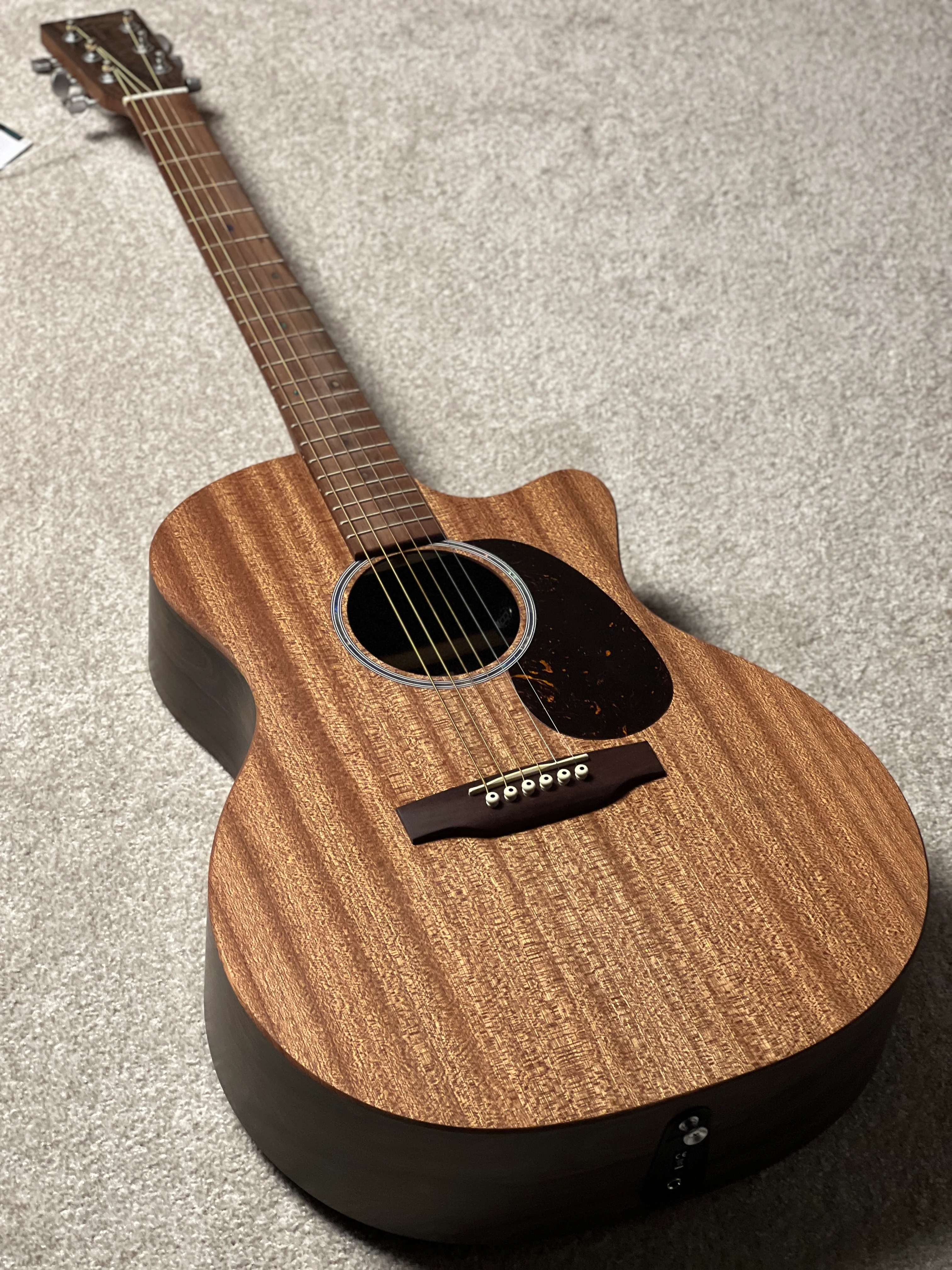 Martin GPC-X2E Ziricote Acoustic Electric in Natural 2928101 - Image 2