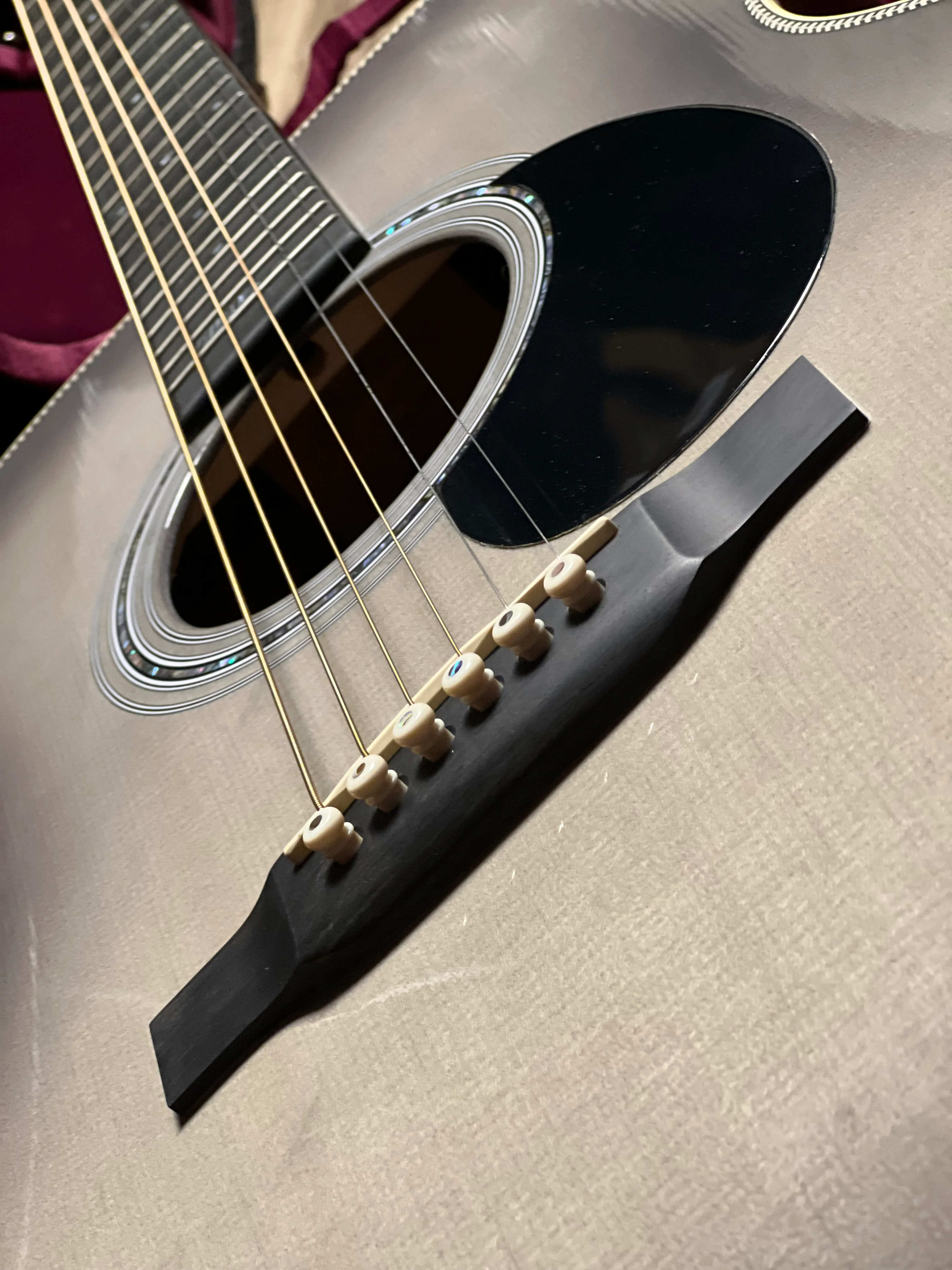 Martin OMJM John Mayer 20Th Anniversary with Platinum Gray Burst 2920779 - Image 5