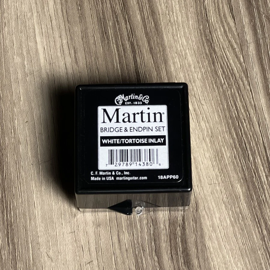 Martin Pin Set White With Tortoise Inlay APP60 - Image 5