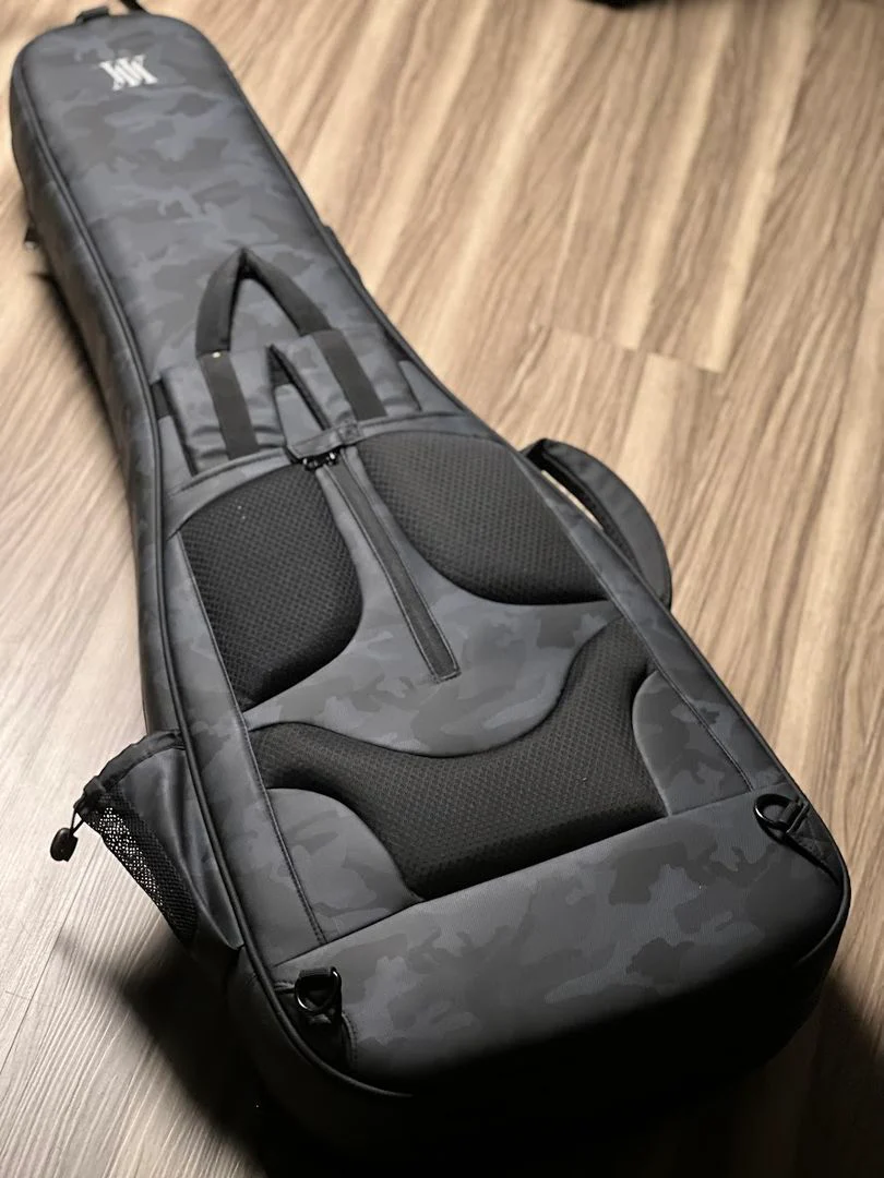 Moonwalk Stage EG1200 Premium Aerocase Gigbag for Guitar in Army Gray - Image 6
