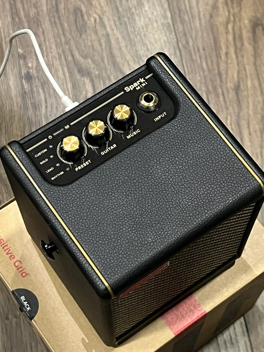 Positive Grid Spark MINI 10W Portable Smart Guitar Amp and Bluetooth Speaker - Image 5