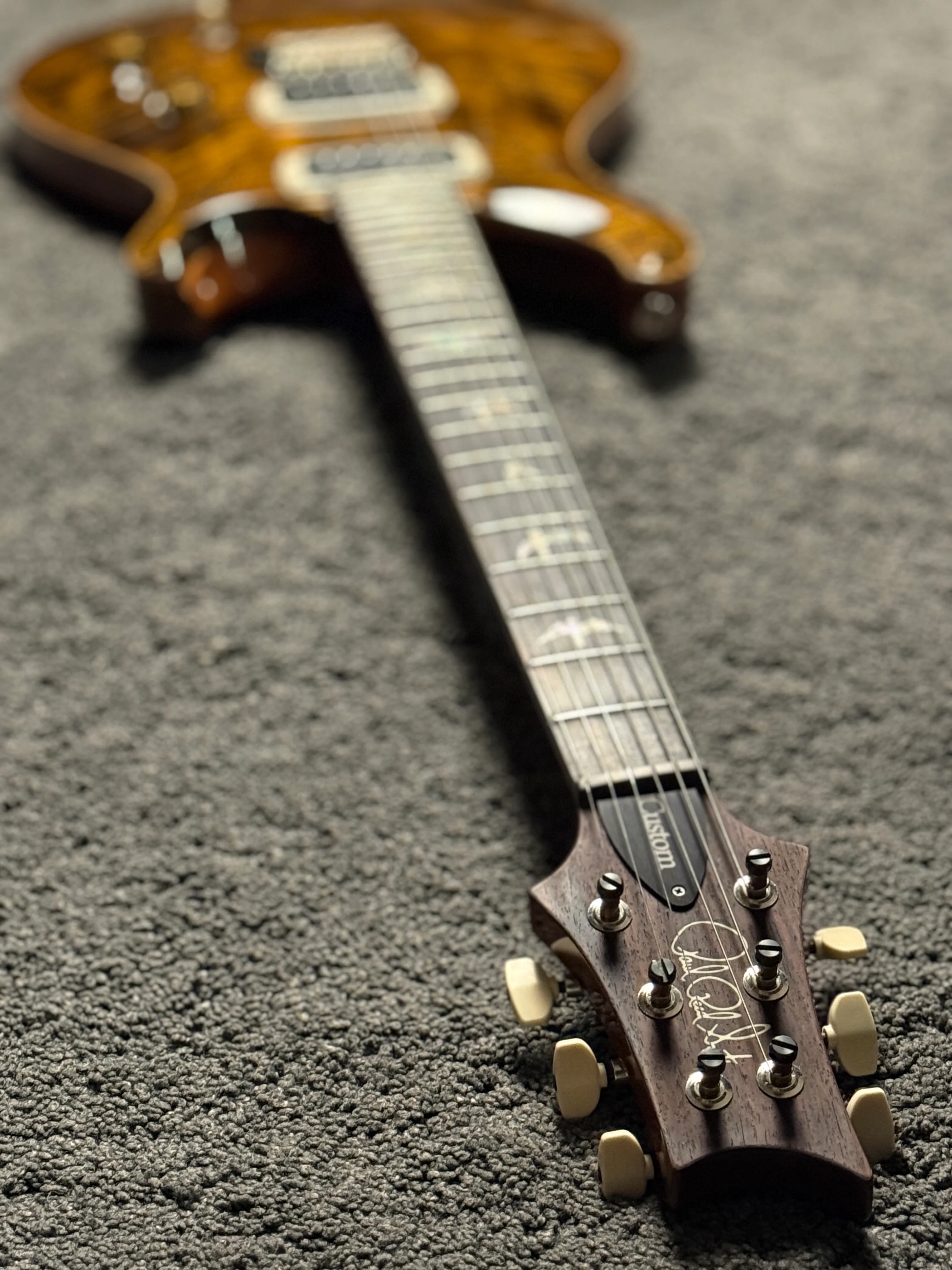 PRS Custom 24-08 2024 in Yellow Tiger 0380048 - Image 14