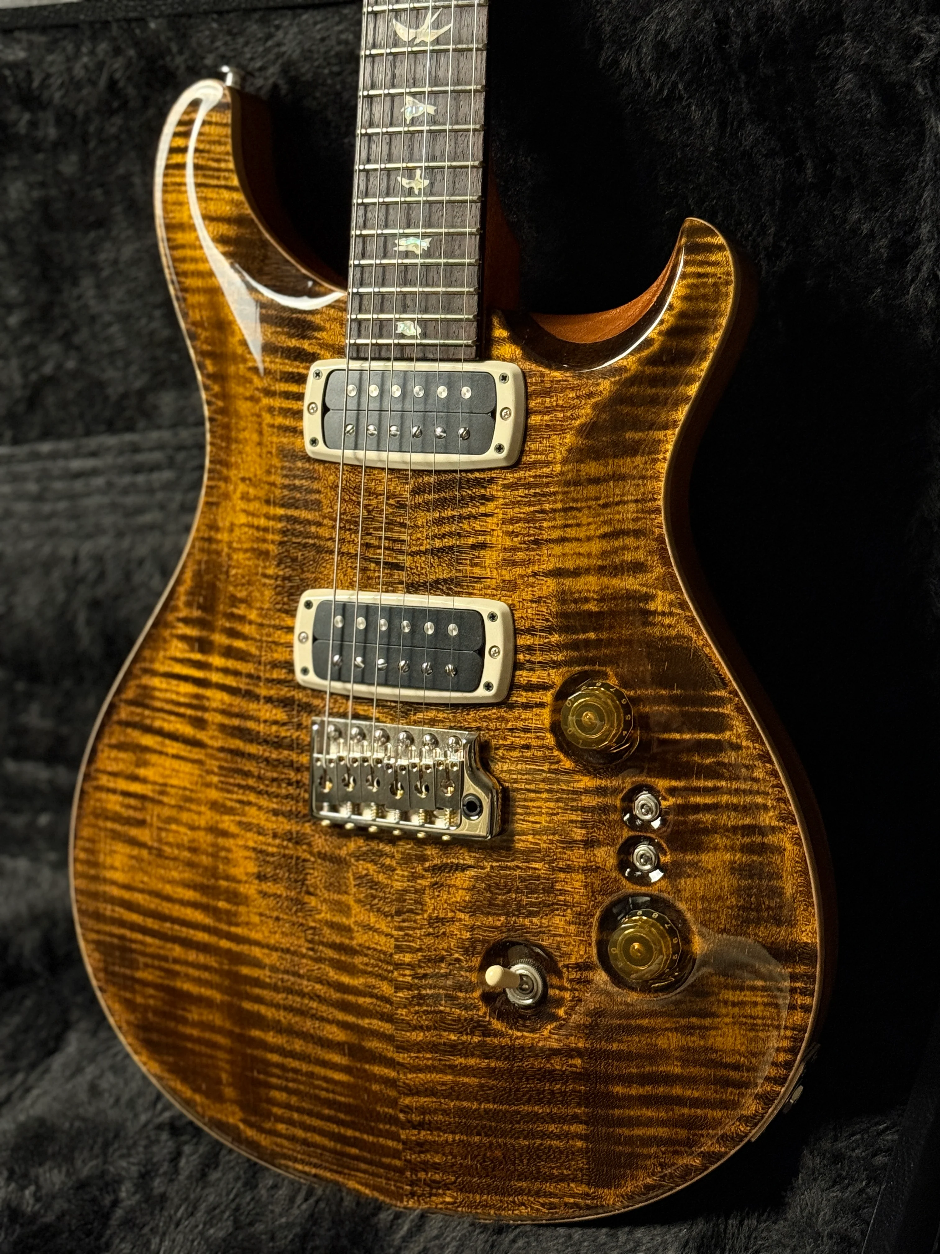 PRS Custom 24-08 2024 in Yellow Tiger 0380048 - Image 16
