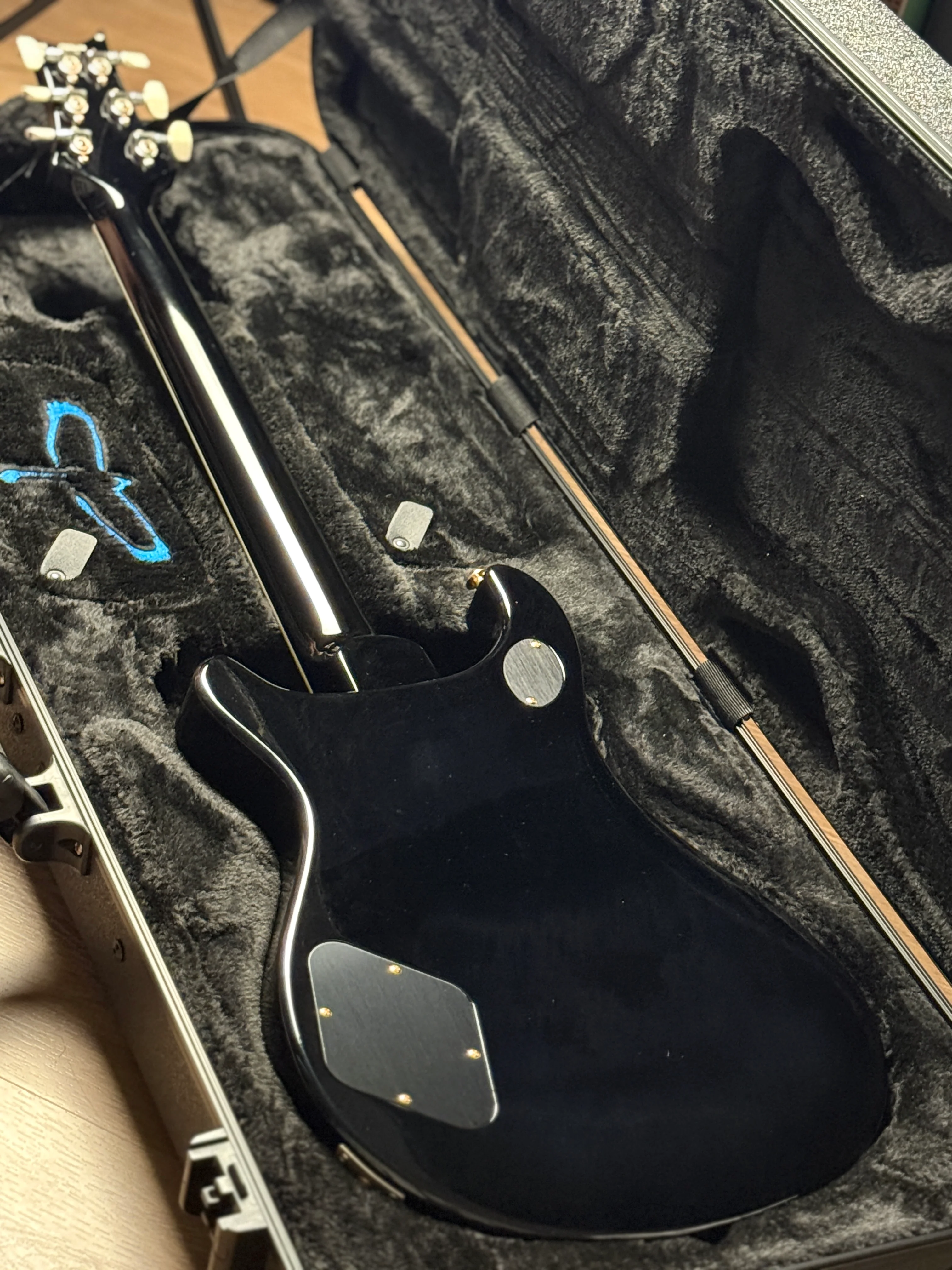 PRS McCarty 594 10-Top in Charcoal Blue Burst Custom Color 0414644 - Image 5