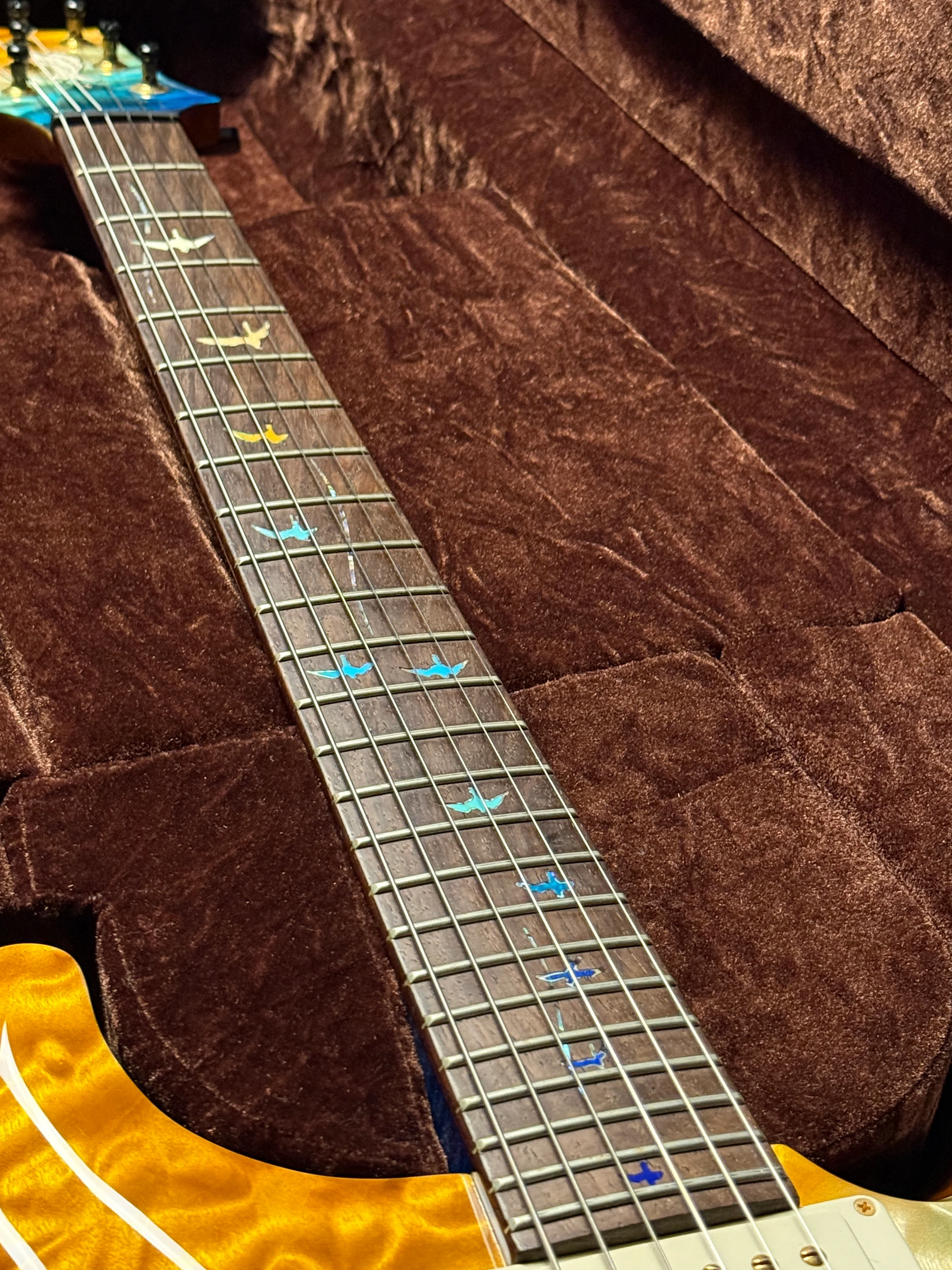 PRS Private Stock Custom 24 Piezo with Brazilian Rosewood in Beach Cross Fade 20-303799 #8564 - Image 18