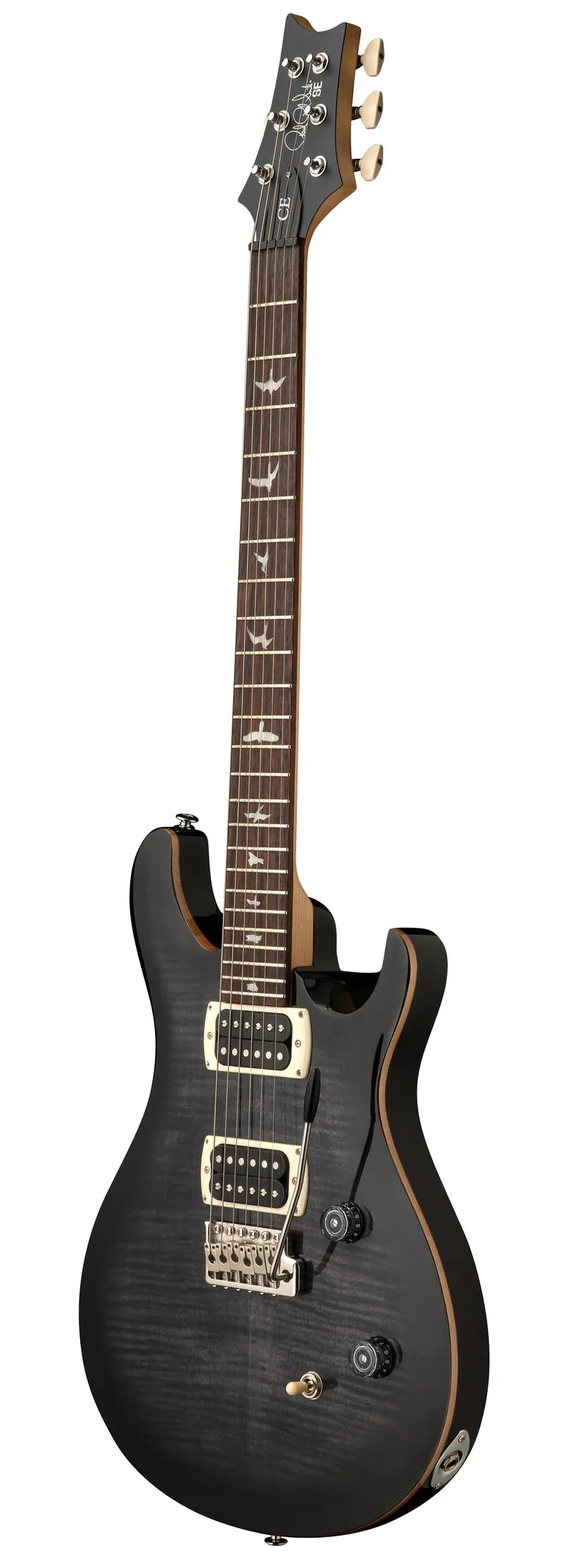 PRS SE CE 24 Bolt On in Charcoal Burst - Image 8