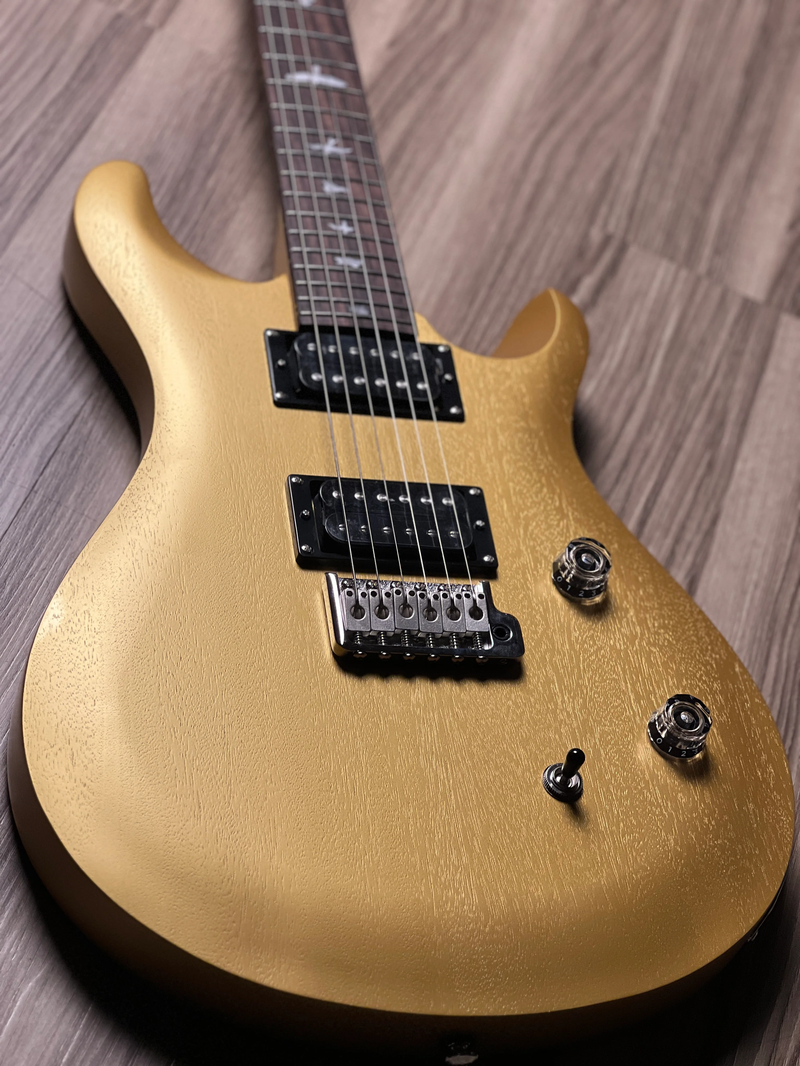 PRS SE CE 24 standard Satin Metallic Gold Satin - Image 2