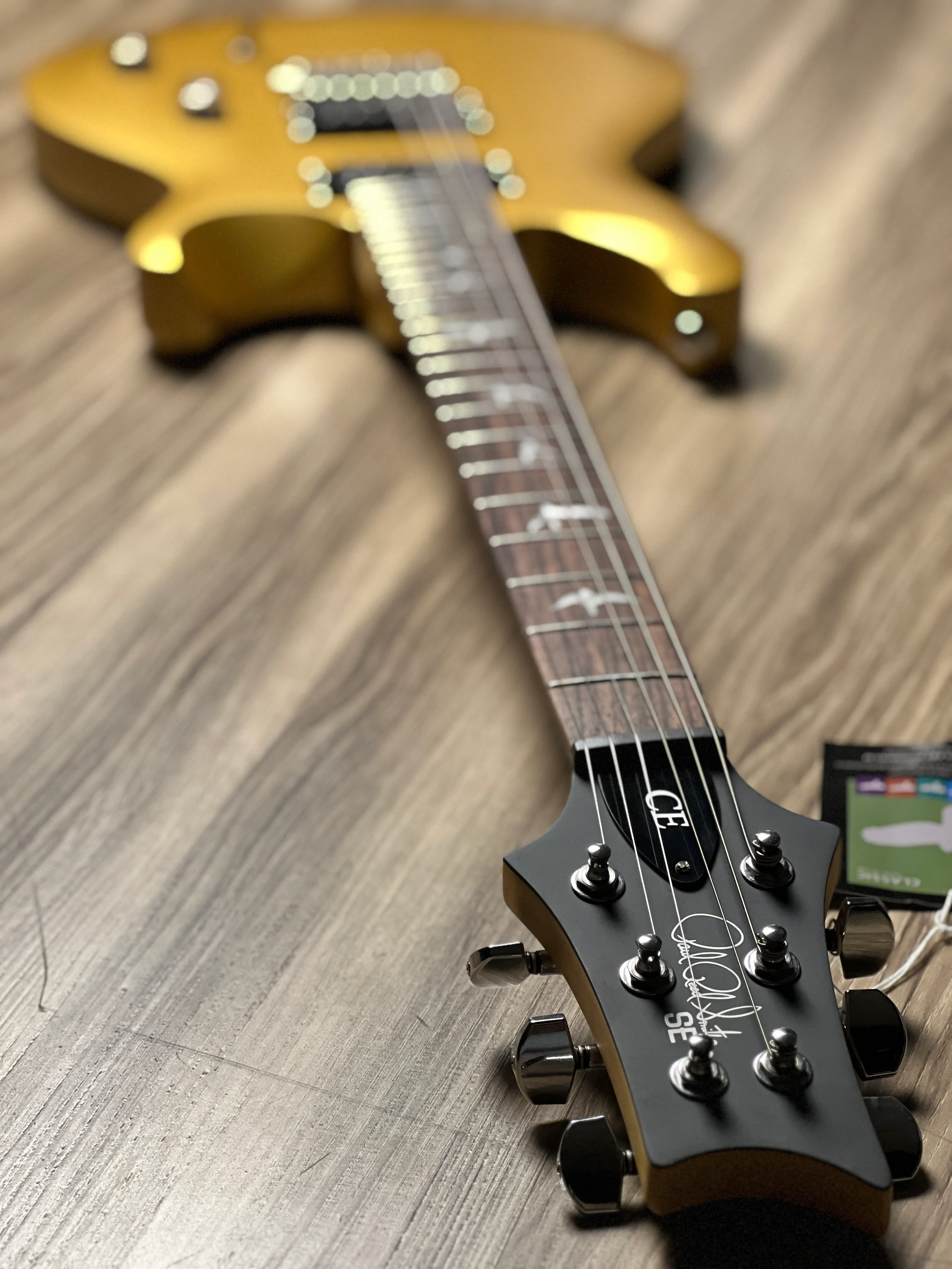 PRS SE CE 24 standard Satin Metallic Gold Satin - Image 6