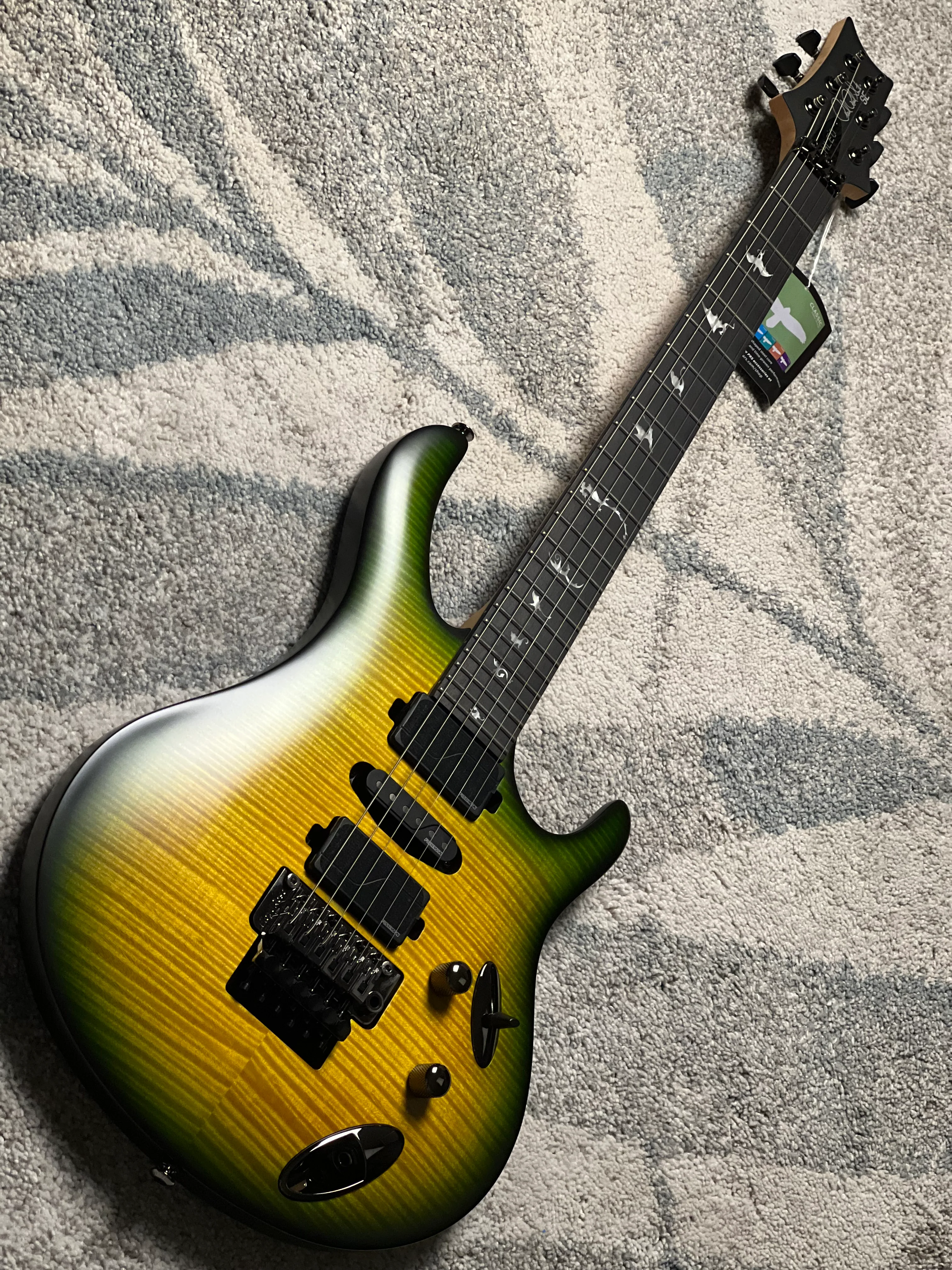 PRS SE Chleo Herman Li Signature in Mantis Glow CTI H060552 - Image 3