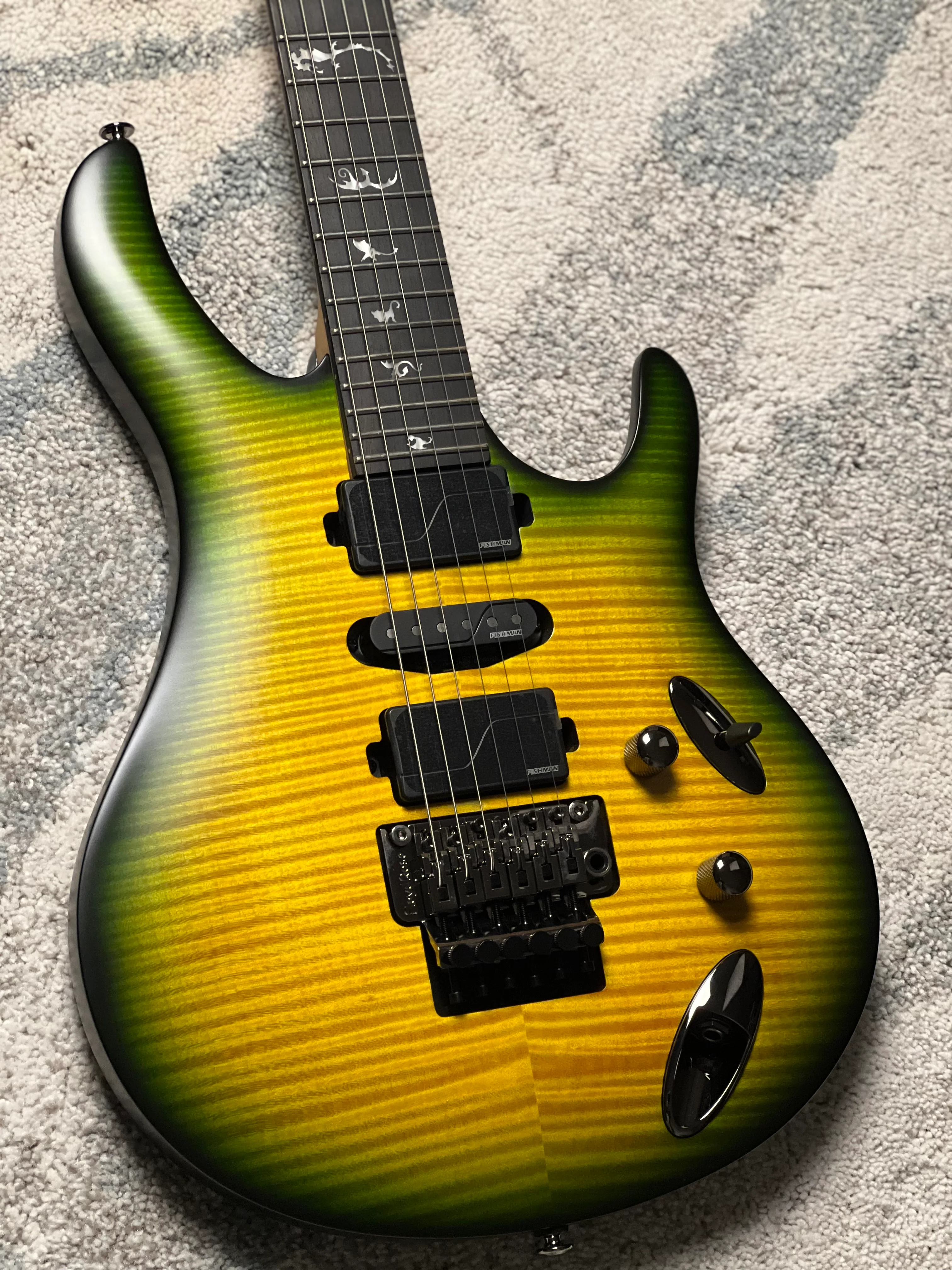 PRS SE Chleo Herman Li Signature in Mantis Glow CTI H060552 - Image 4