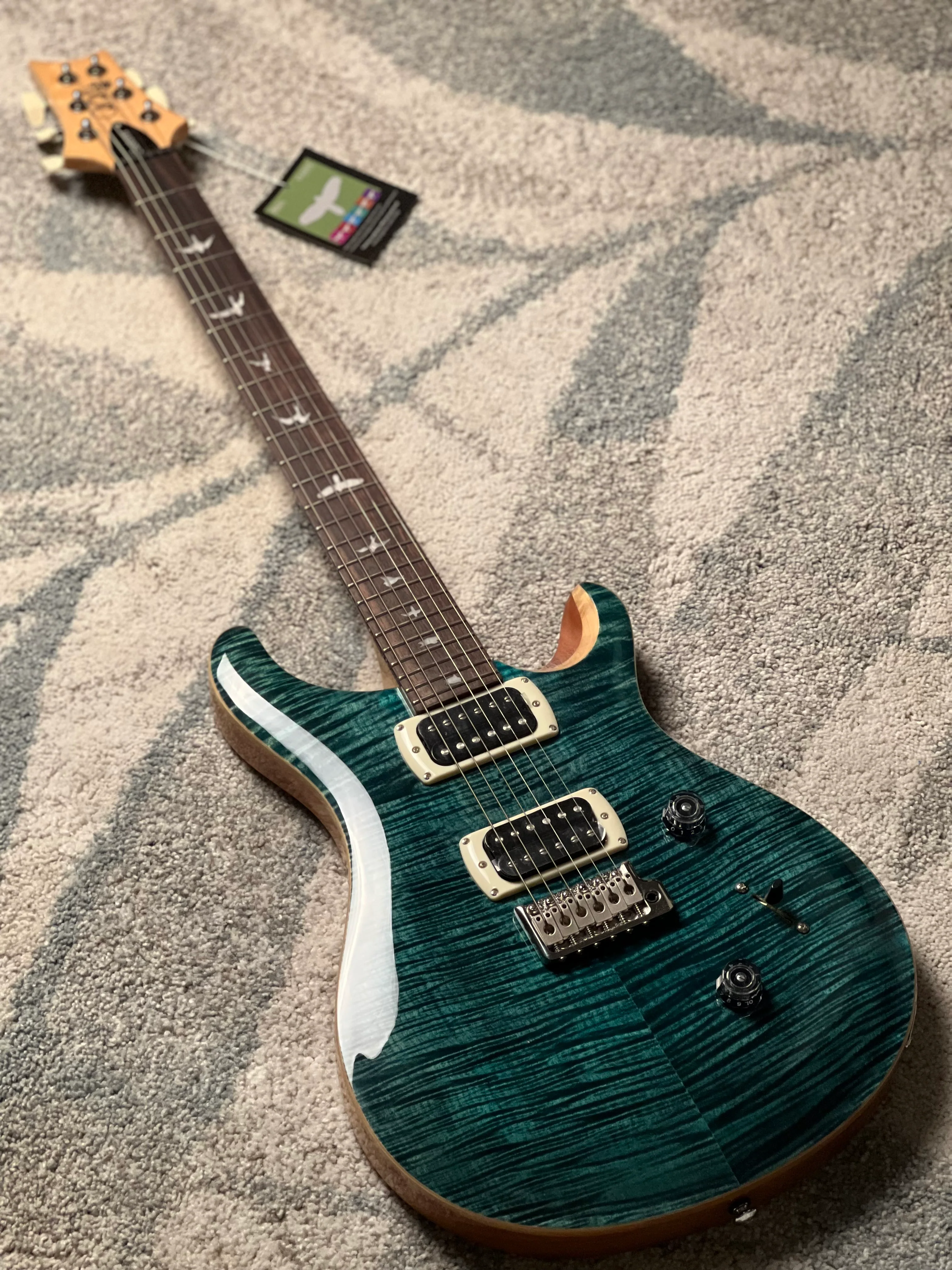 PRS SE Custom 24 in Slate Blue - Image 2