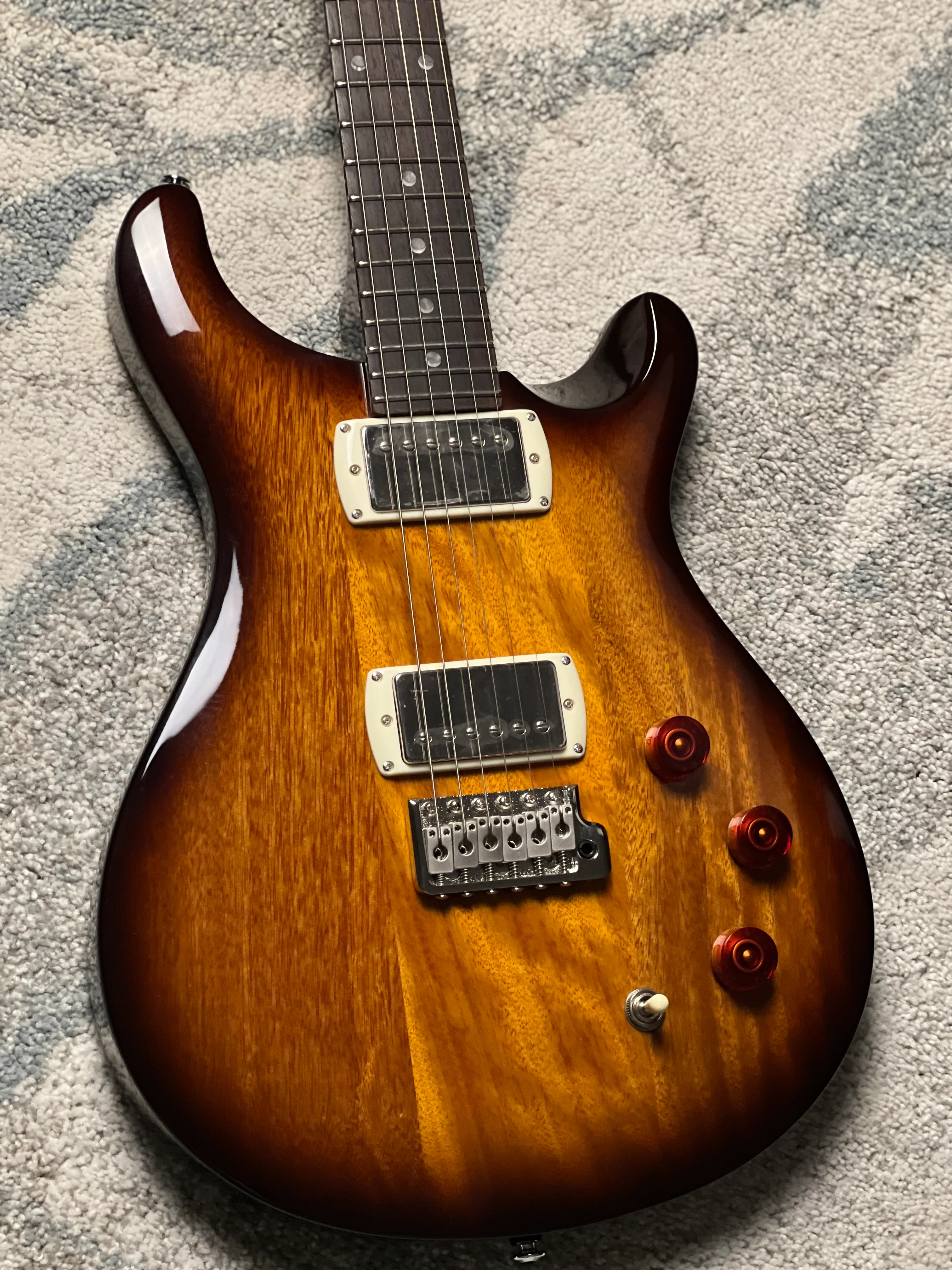 PRS SE DGT David Grissom Standard McCarty in Tobacco Sunburst - Image 4