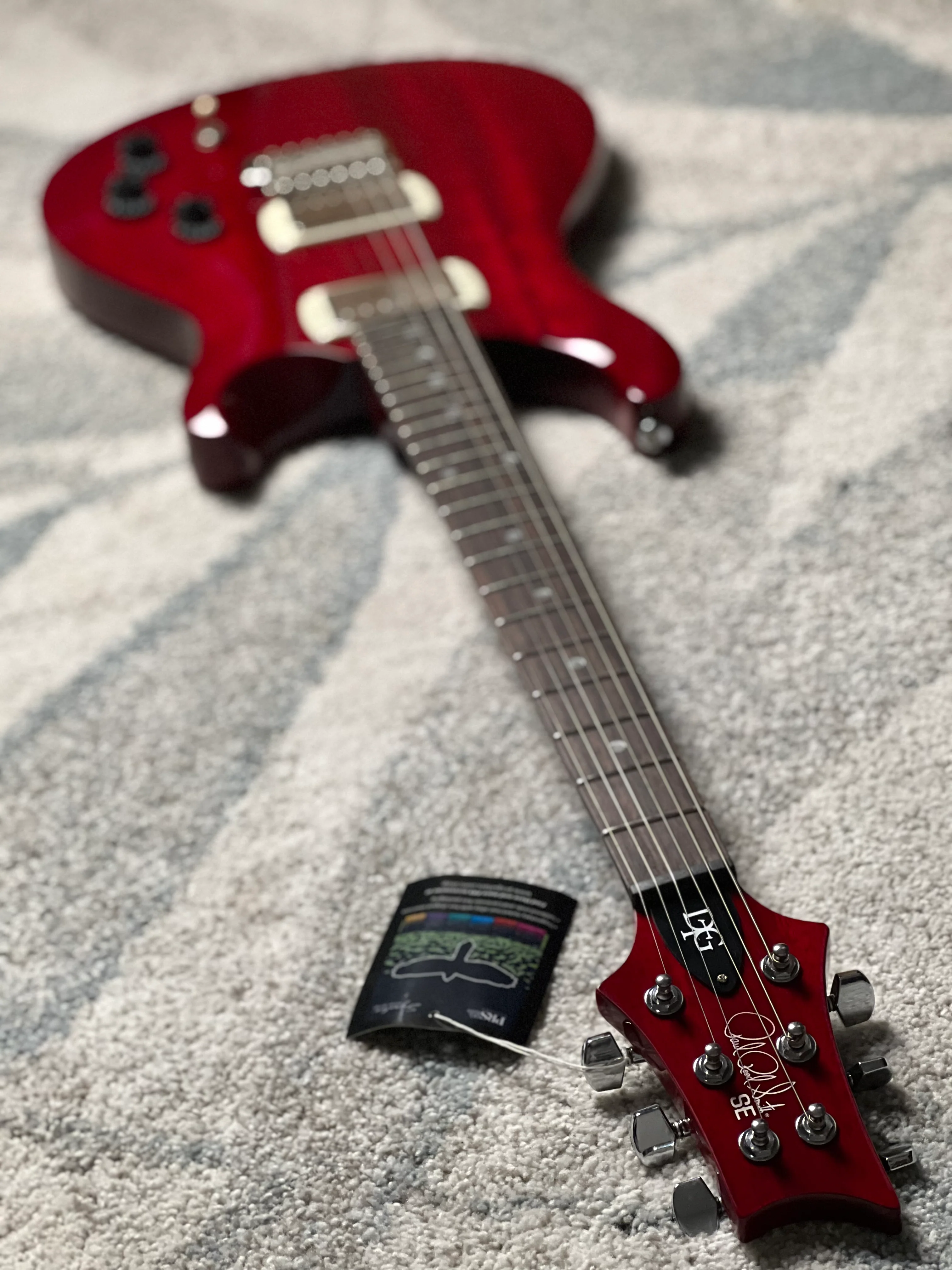 PRS SE DGT David Grissom Standard in Vintage Cherry - Image 7