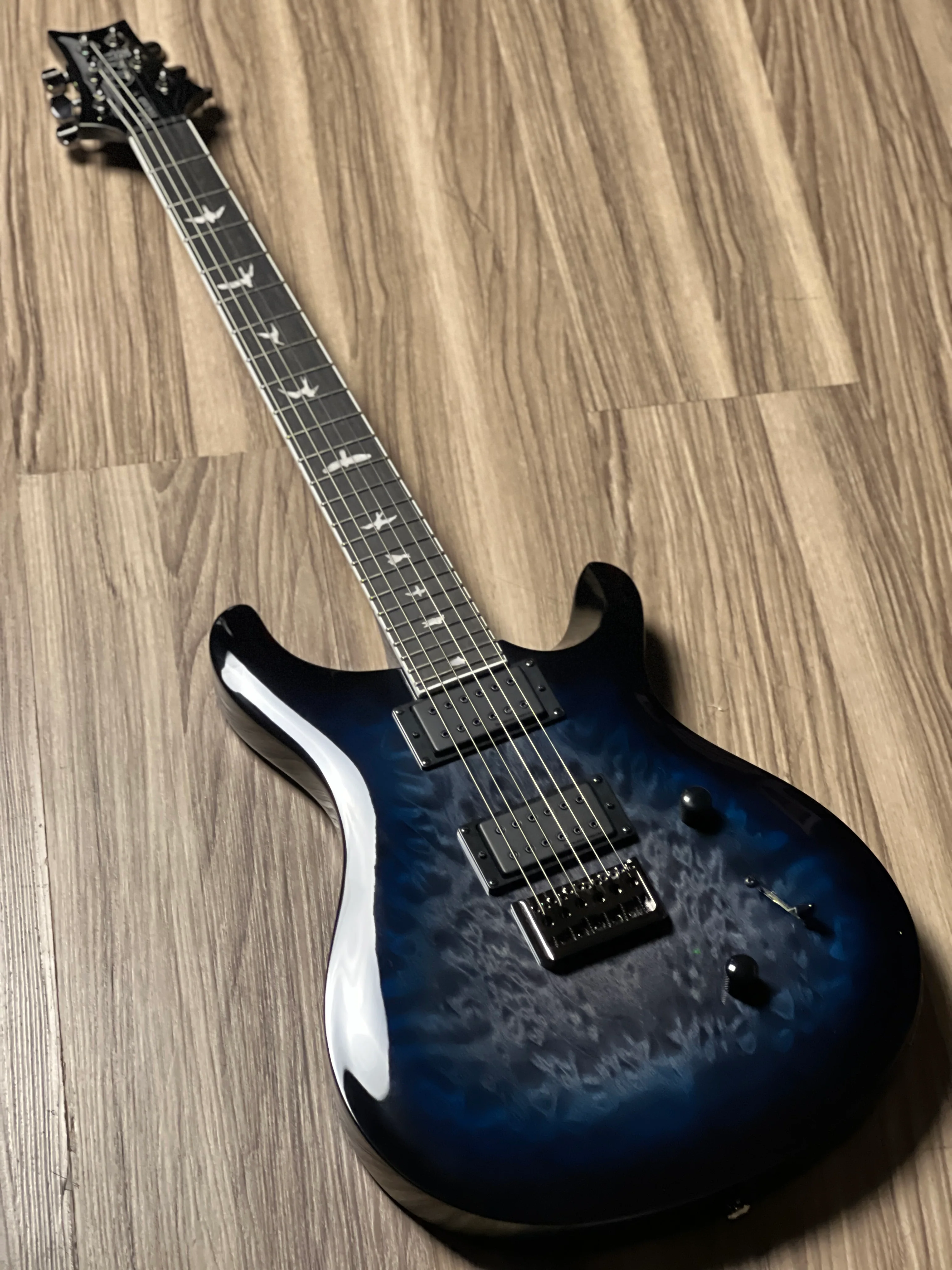 PRS SE Mark Holcomb Blue Burst 6 String - Image 2