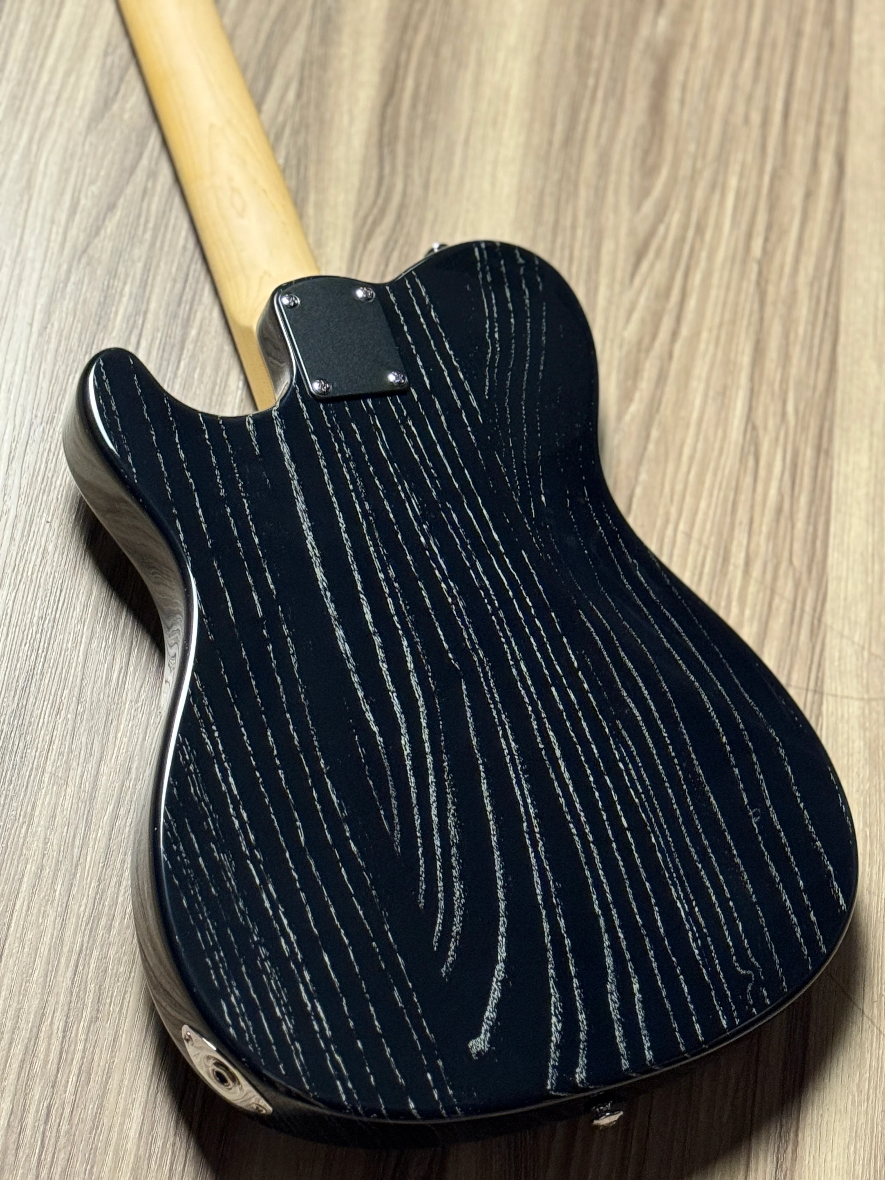 PRS SE NF 53 Ash Body DD S Pickups in Black Doghair w/Gig Bag - Image 5