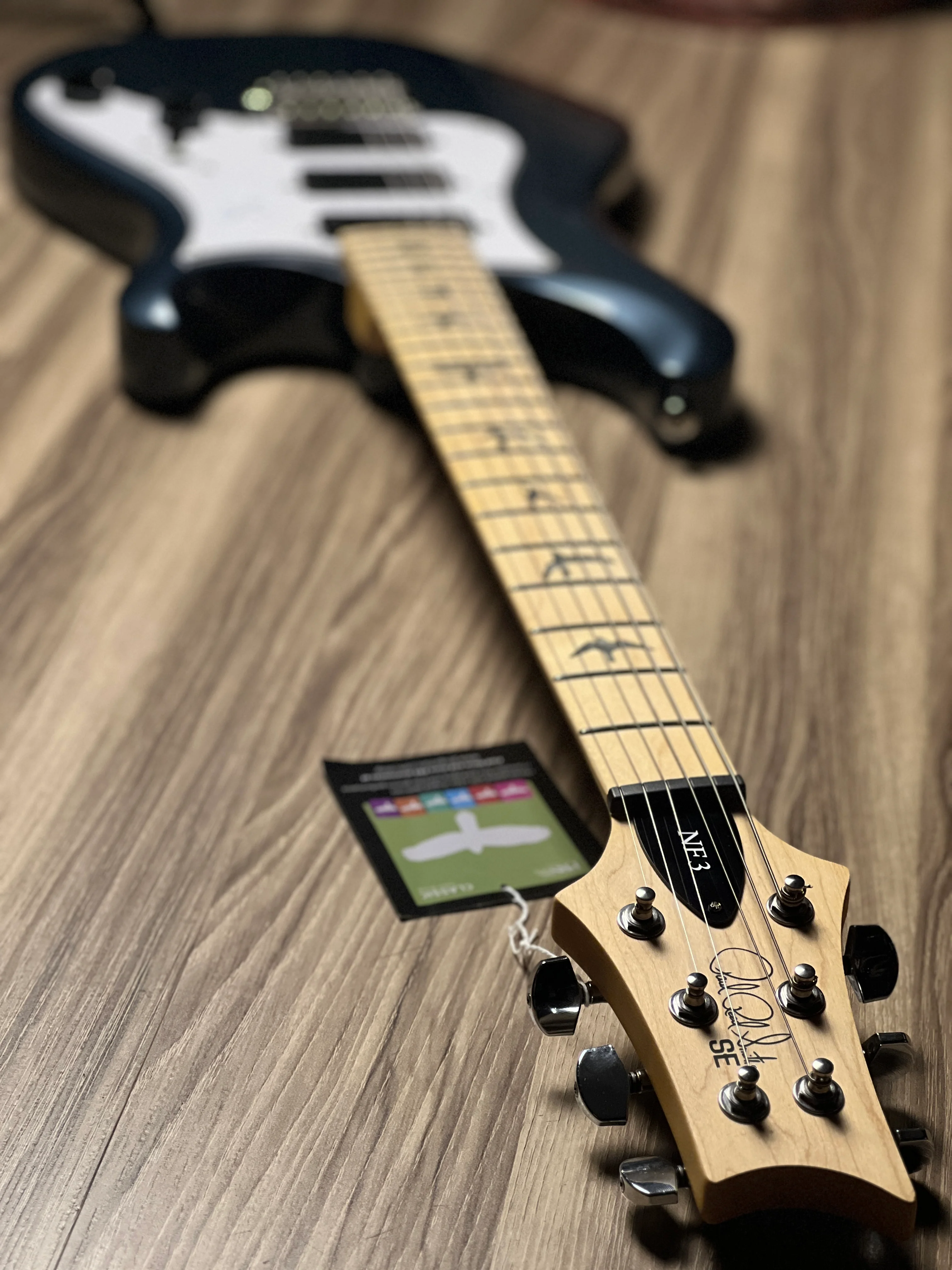 PRS SE NF3 With Maple Fingerboard In Gun Metalic Gray - Image 5
