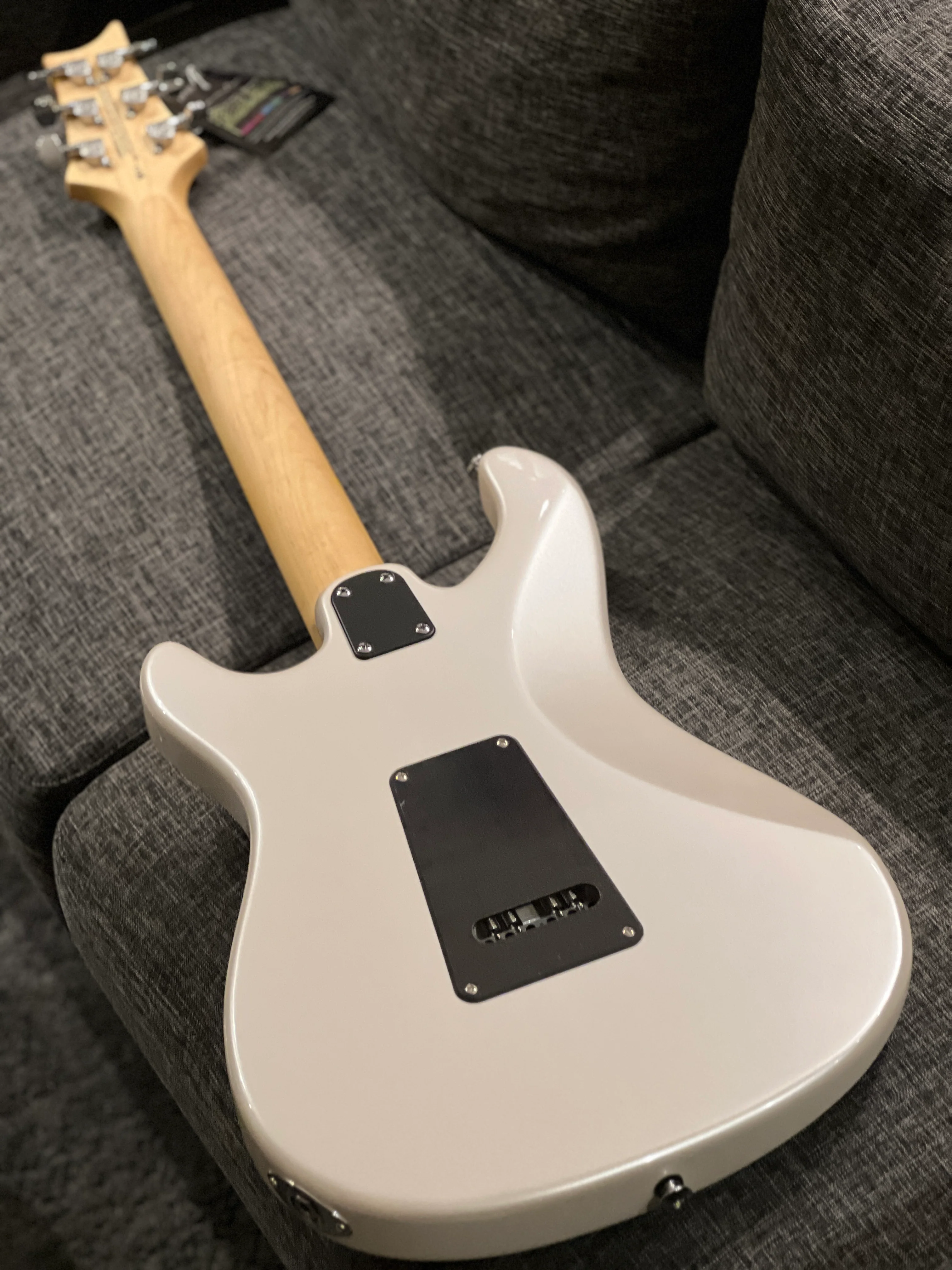 PRS SE NF3 With Maple Fingerboard In Pearl White - Image 4
