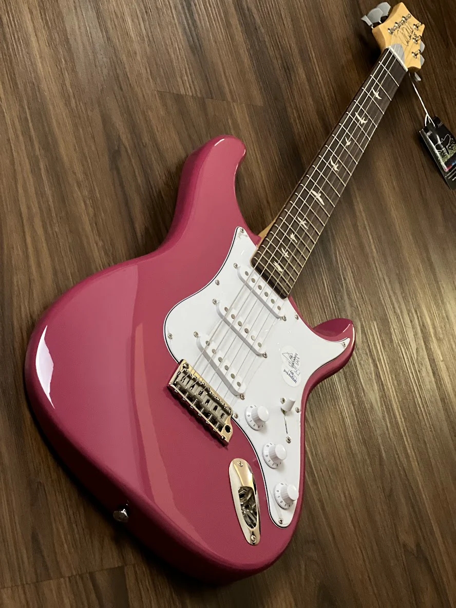 PRS SE Silver Sky in Dragon Fruit with Rosewood Fingerboard - Image 4