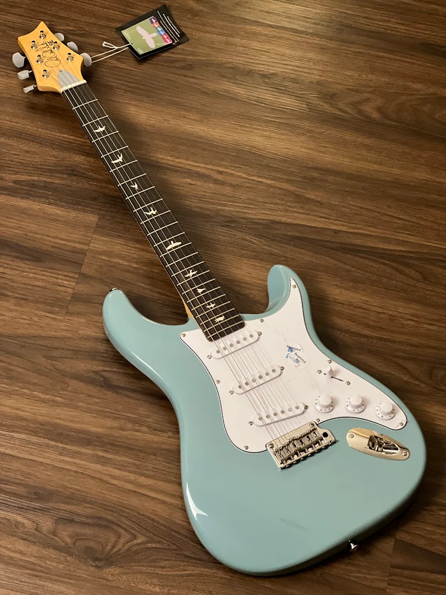 PRS SE Silver Sky - Stone Blue with Rosewood Fingerboard - Image 3