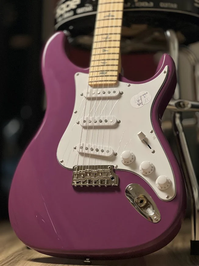 PRS SE Silver Sky John Mayer Signature with Maple FB in Summit Purple - Image 3