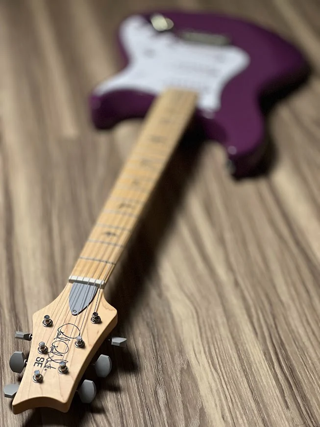 PRS SE Silver Sky John Mayer Signature with Maple FB in Summit Purple - Image 5
