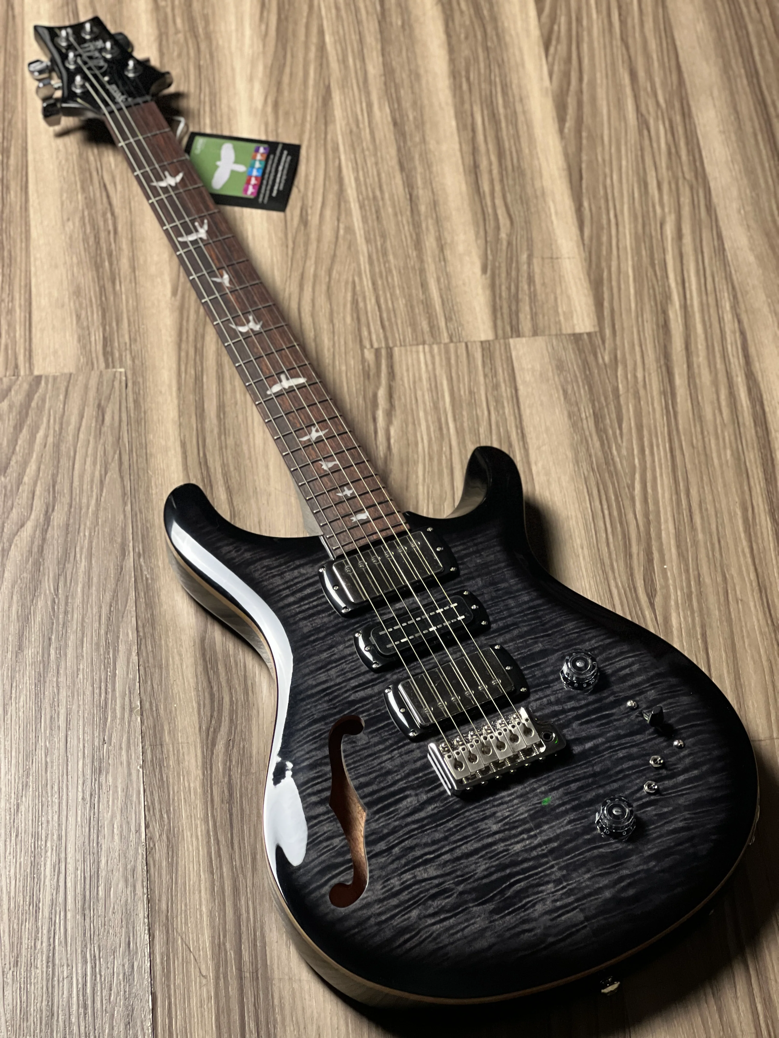 PRS SE Special Semi-Hollow in Charcoal Burst - Image 2