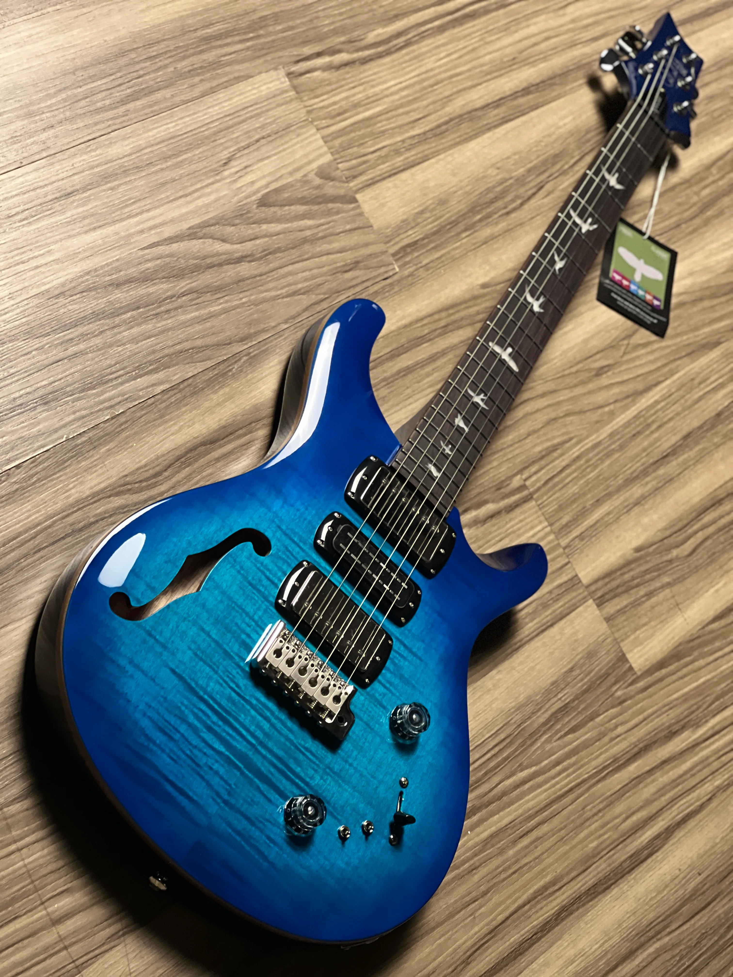PRS SE Special Semi-Hollow in Lake Blue - Image 3
