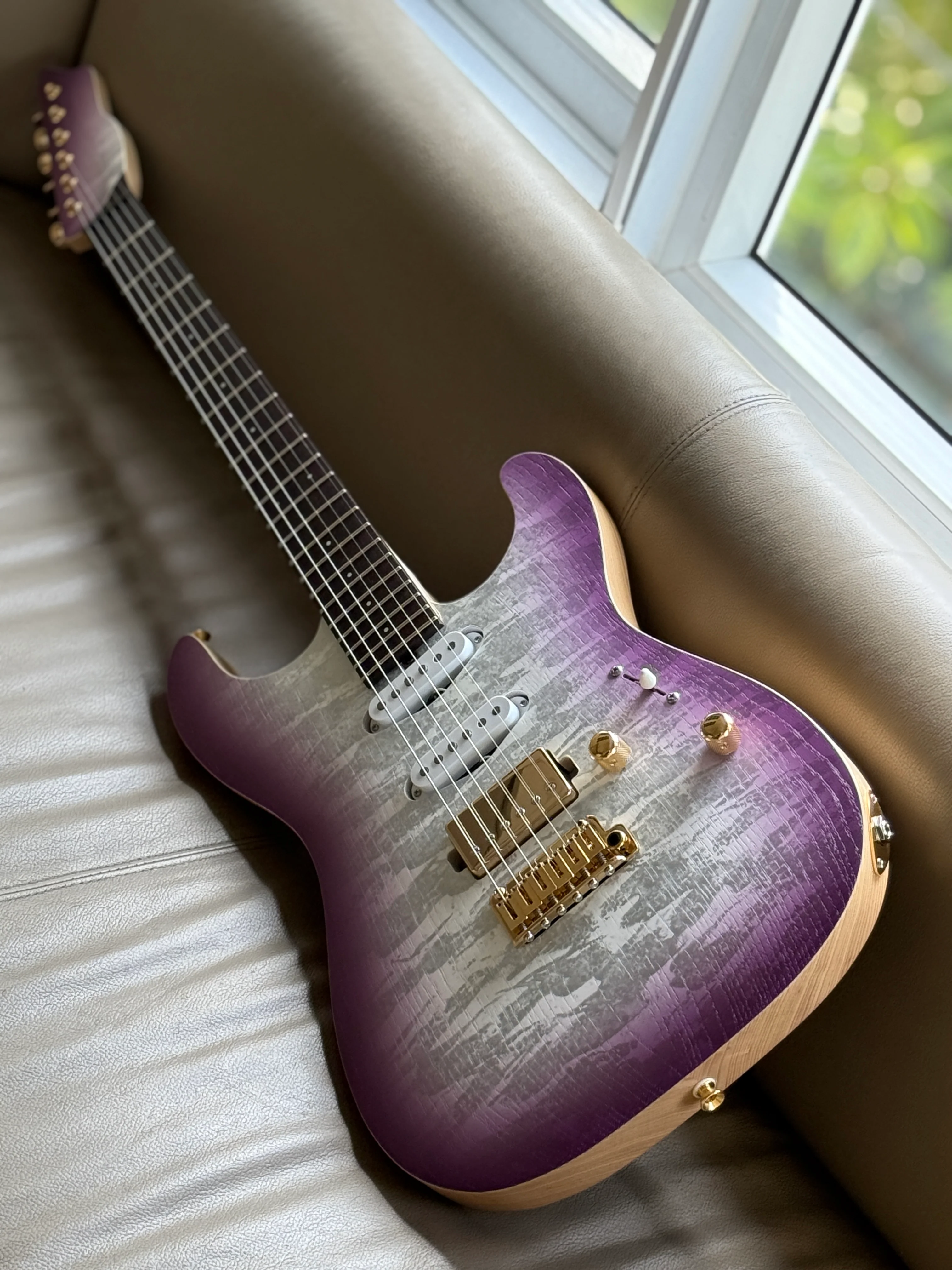 Saito S-622 SSH with Rosewood and Gold Hardware in Kunzite 253031 - Image 25