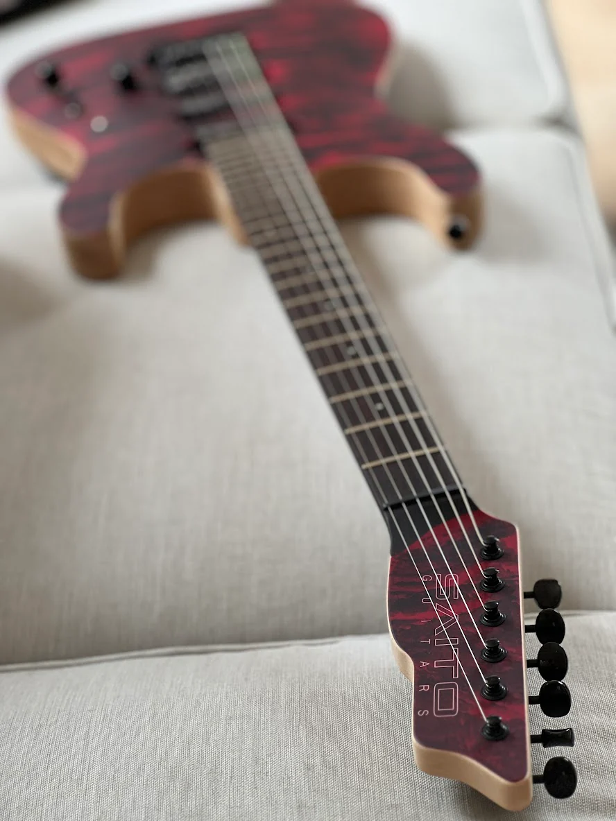 Saito S-622 SSH with Rosewood in Red Granite 232289 - Image 6