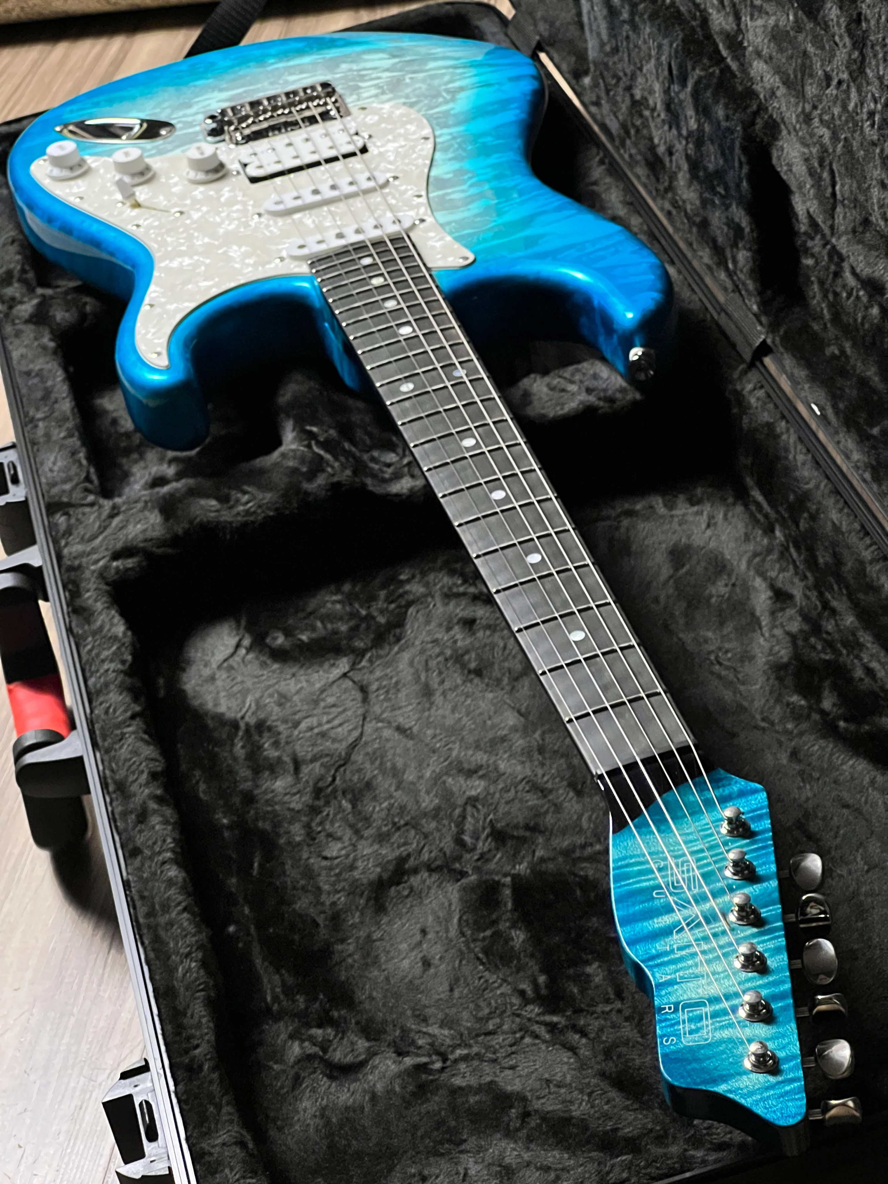 Saito S-622CS BEYOND SSH in Blue Lotus with Hardshell Case 253289 - Image 10