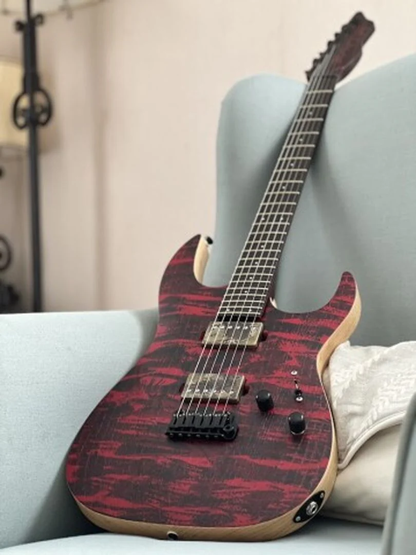 Saito S-624 HH with Wenge in Red Granite 232420 - Image 5
